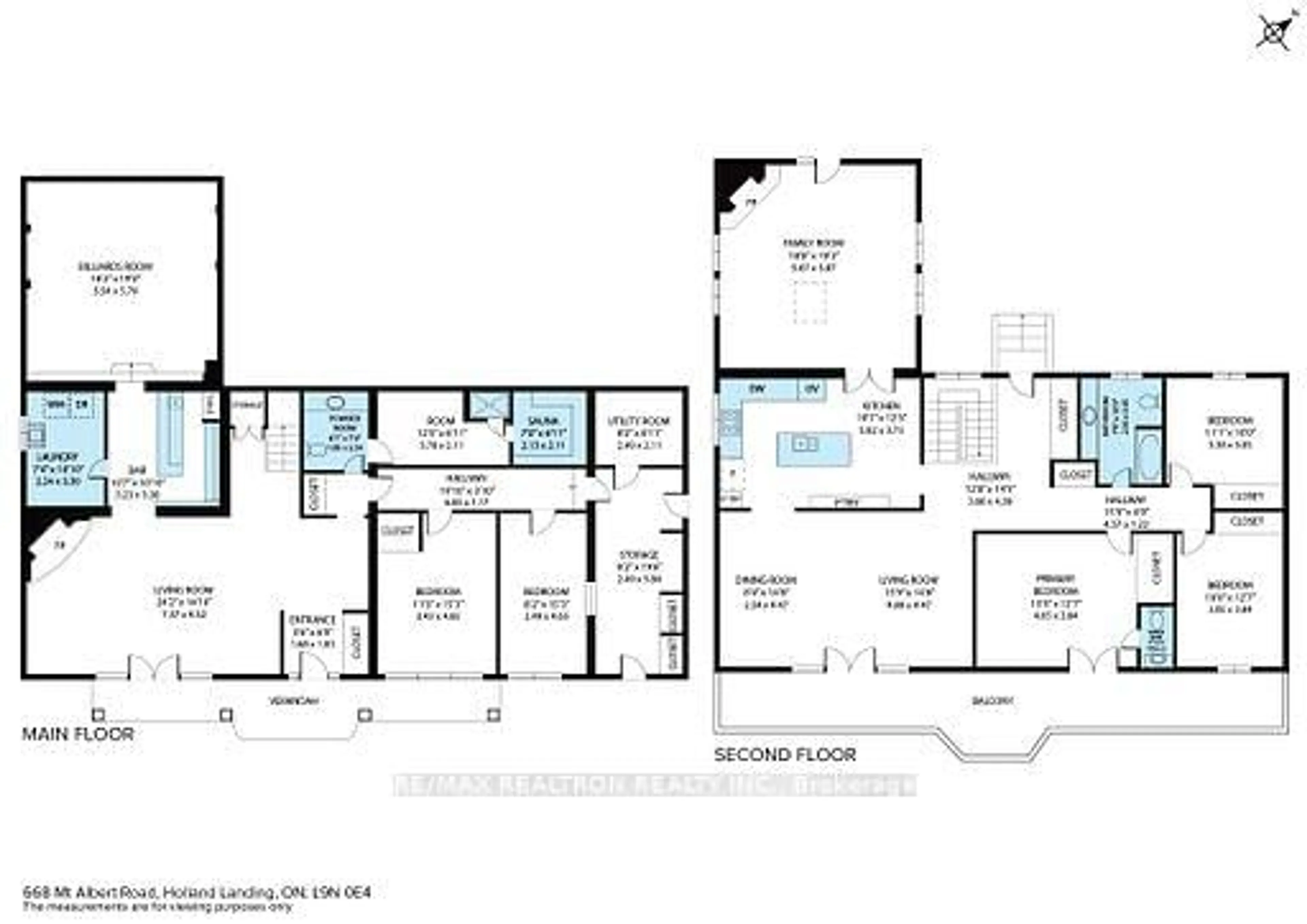Floor plan for 668 Mount Albert Rd, East Gwillimbury Ontario L9N 1P1