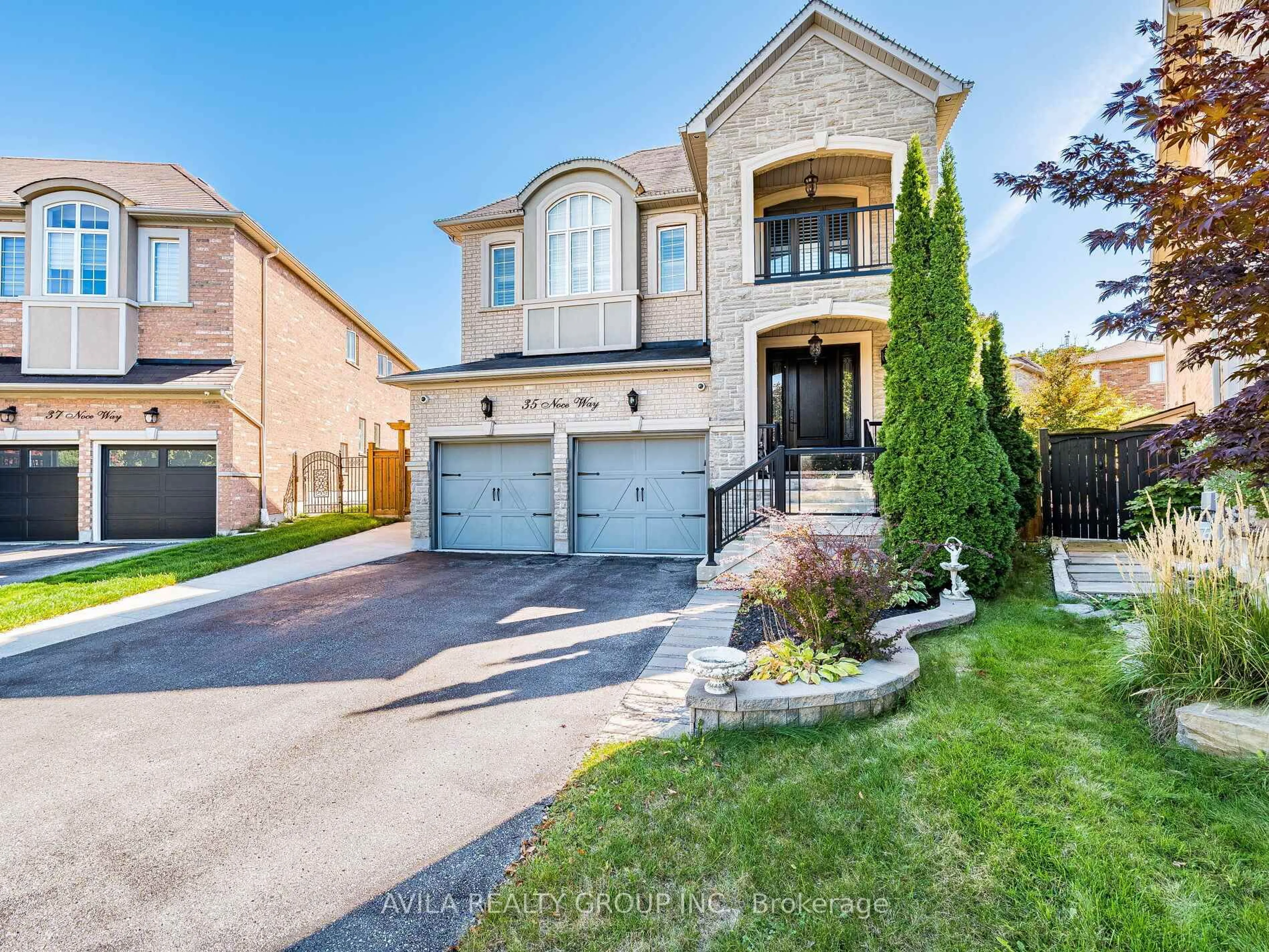 Home with brick exterior material, street for 35 Noce Way, Vaughan Ontario L4H 0W9