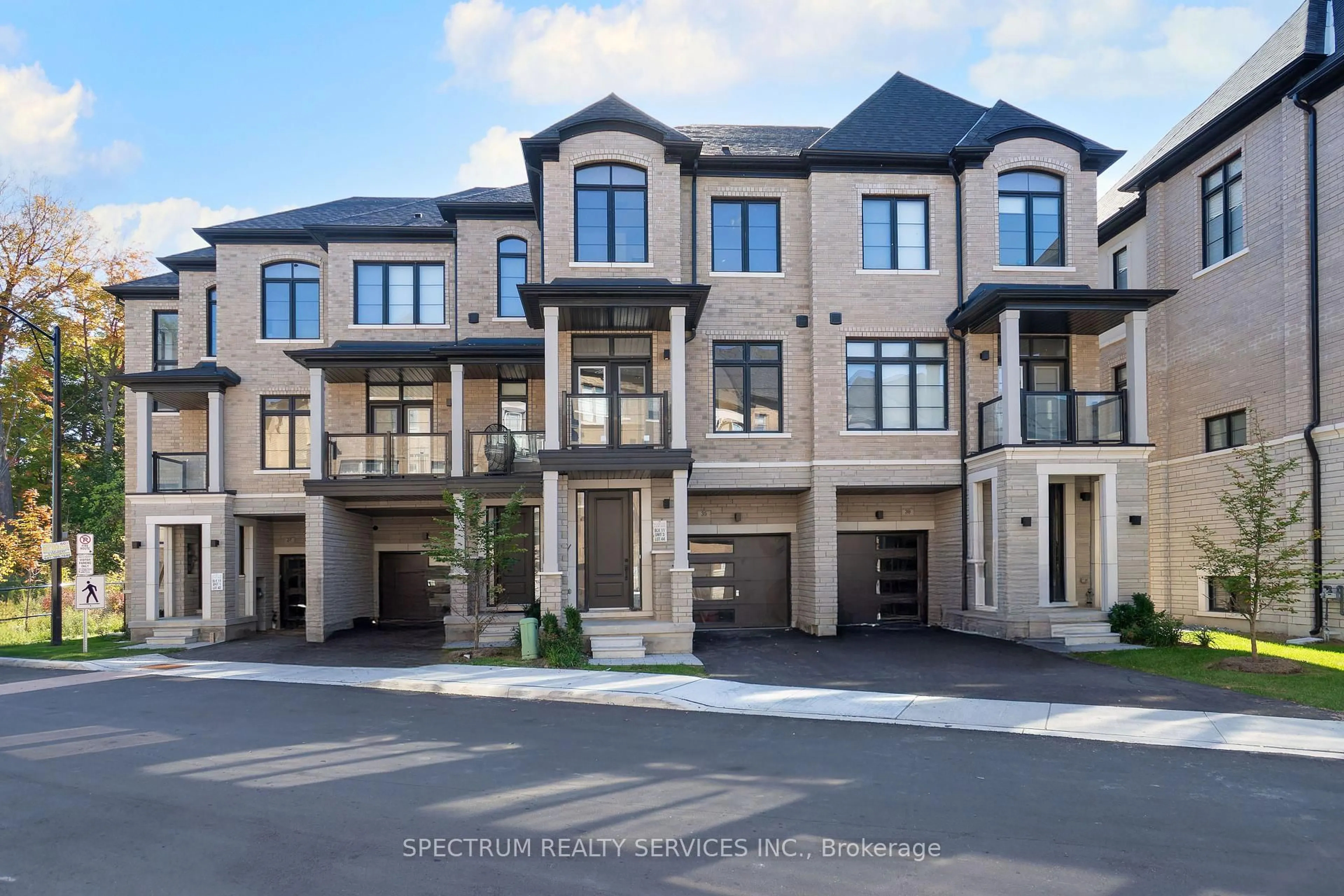 Home with brick exterior material, street for 35 De La Roche Dr, Vaughan Ontario L4H 5G4