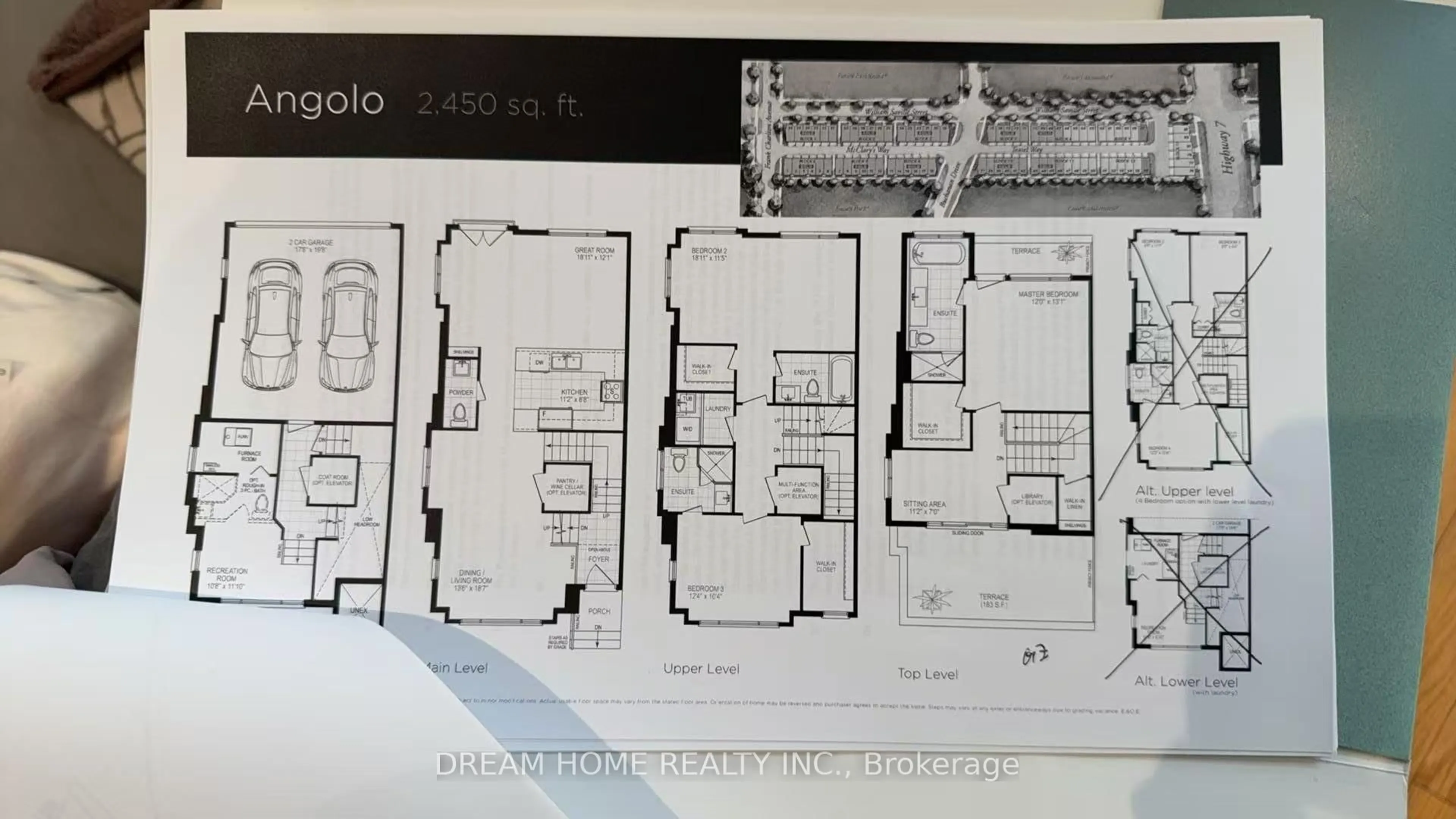 Floor plan for 40 Teasel Way, Markham Ontario L3R 9S3