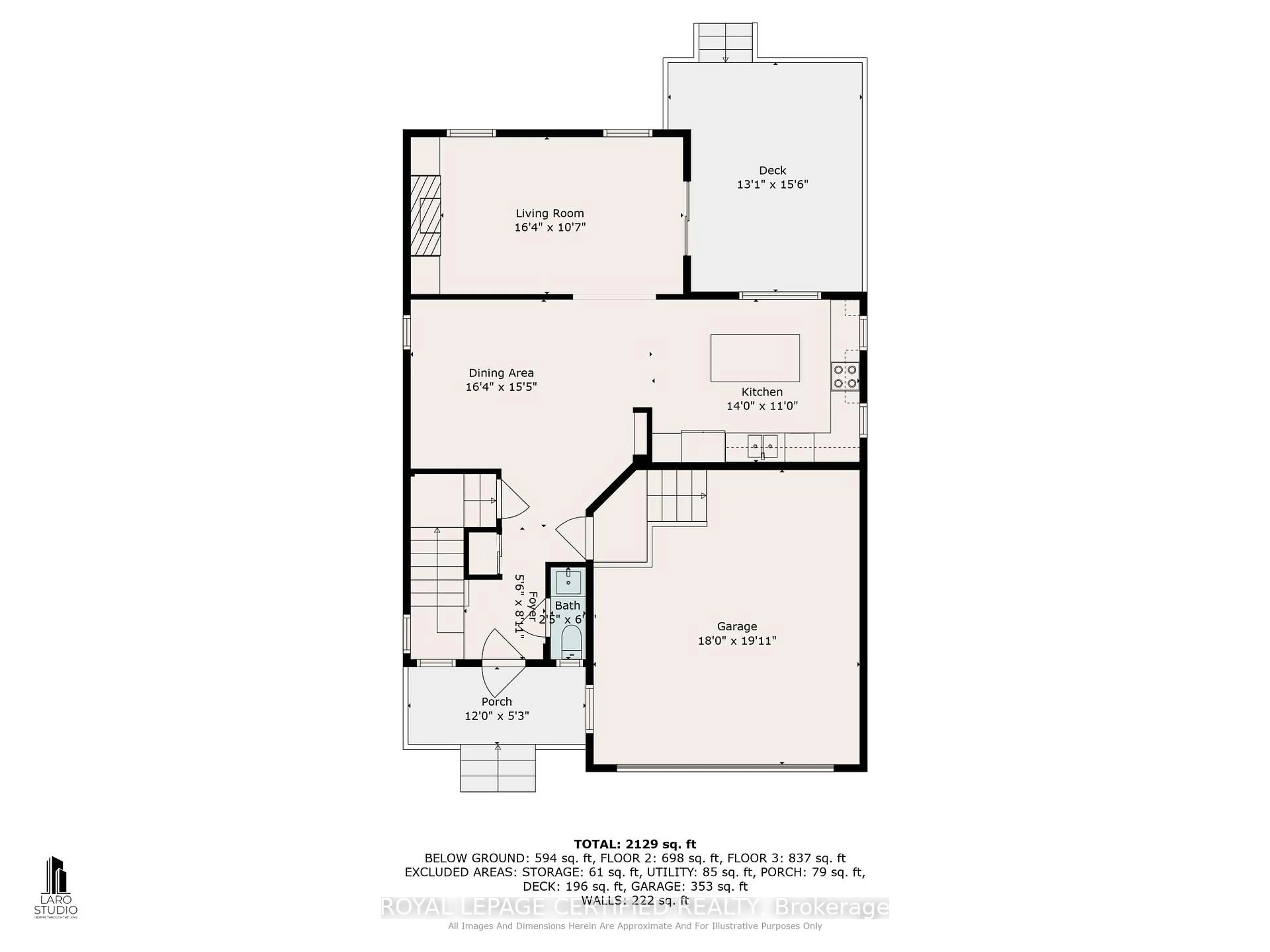 Floor plan for 1268 Forest St, Innisfil Ontario L9S 1Z6