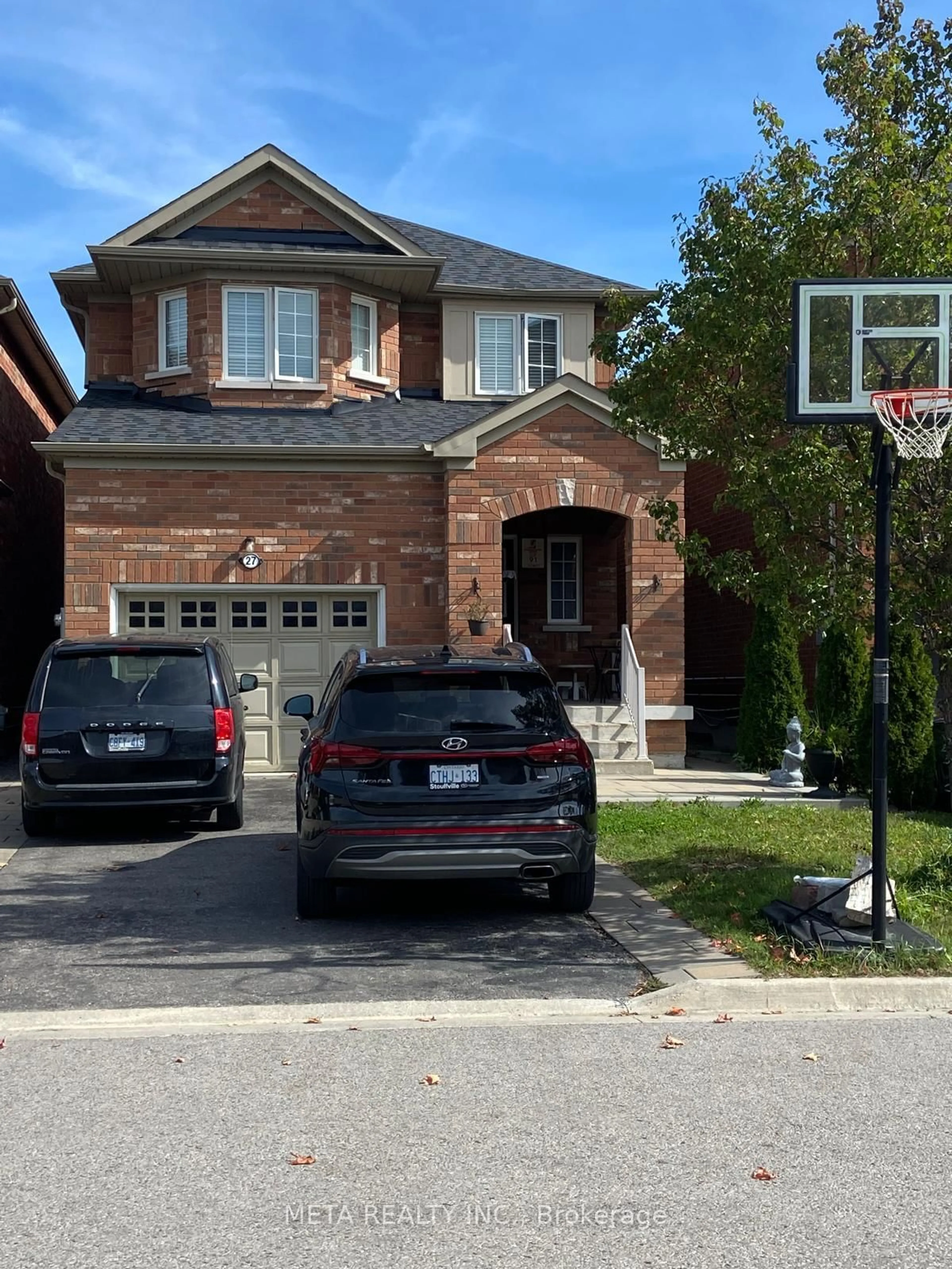 Home with brick exterior material, street for 27 CORONET St, Whitchurch-Stouffville Ontario L4A 0X8