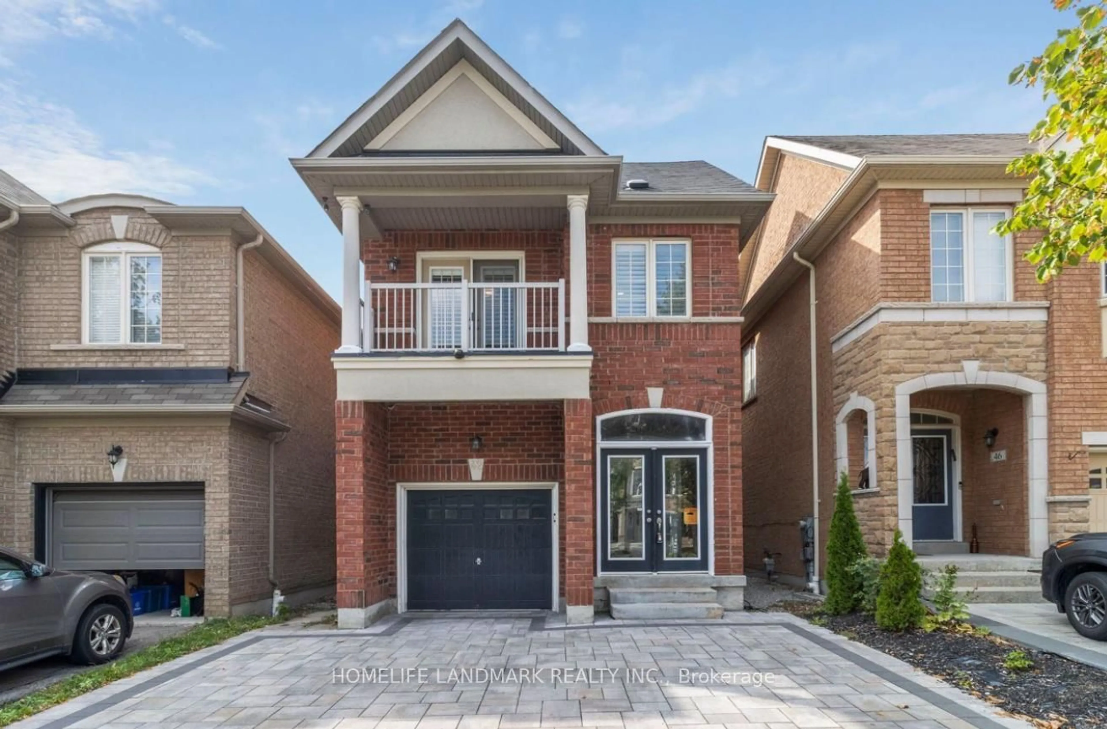 Home with brick exterior material, street for 42 Torah Gate, Vaughan Ontario L6A 0H3