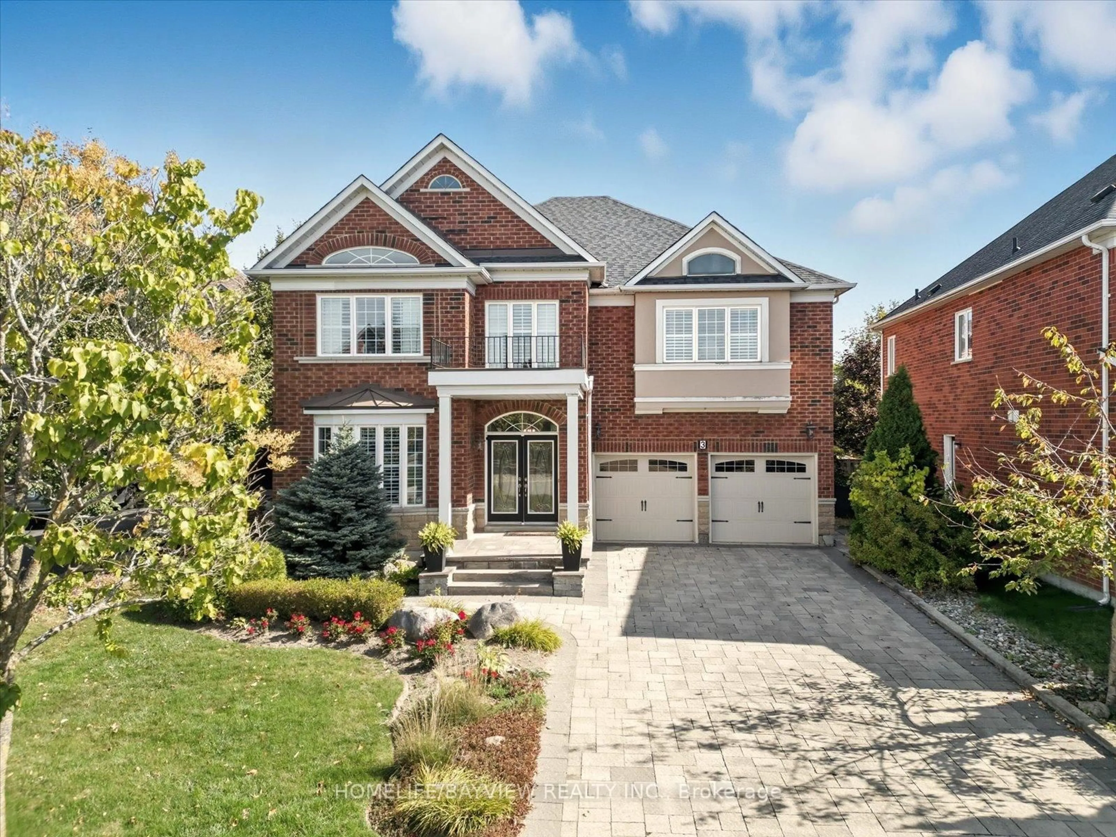 Home with brick exterior material, street for 3 Crowling Crt, Richmond Hill Ontario L4E 3Y6