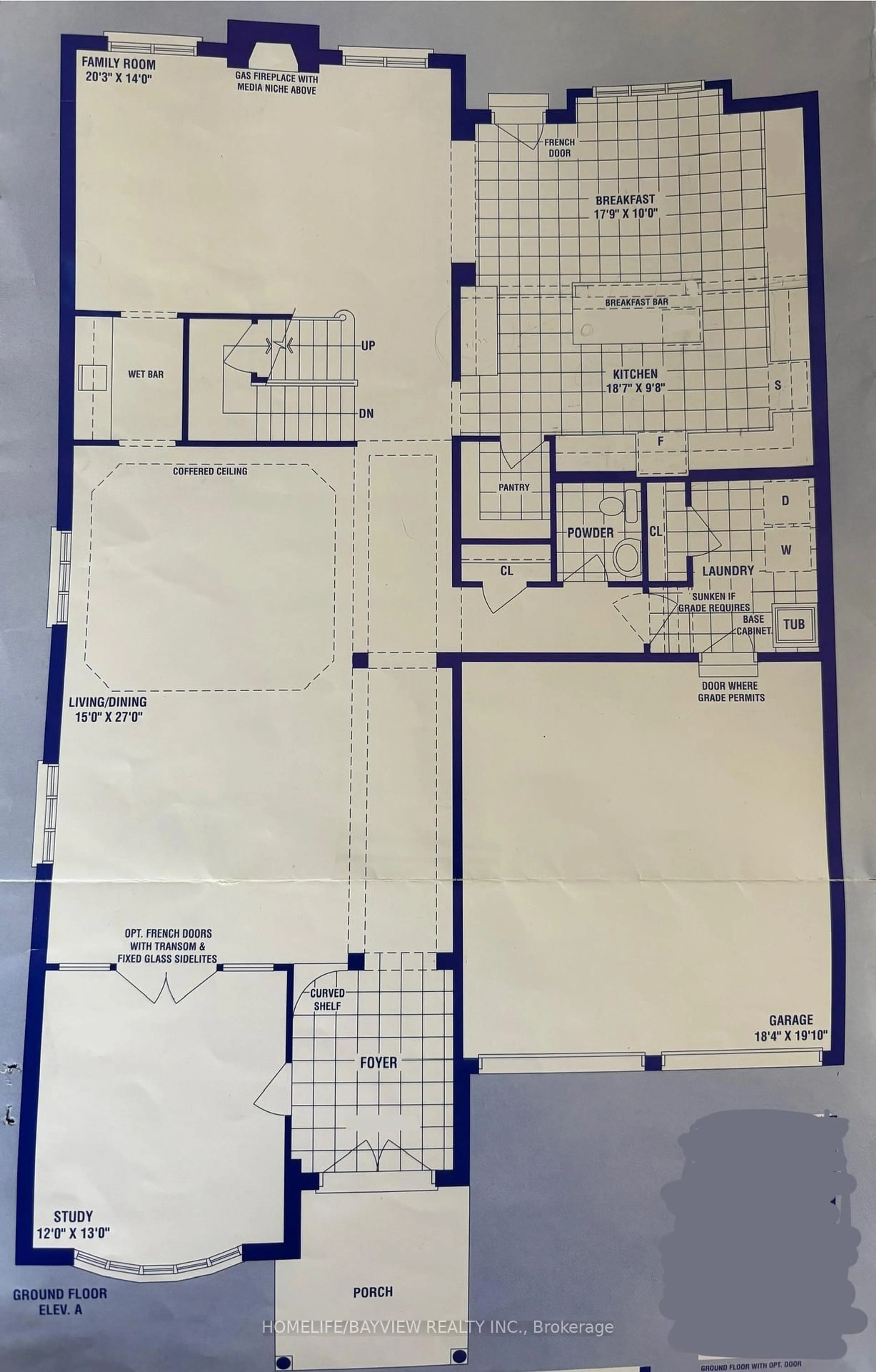 Floor plan for 3 Crowling Crt, Richmond Hill Ontario L4E 3Y6