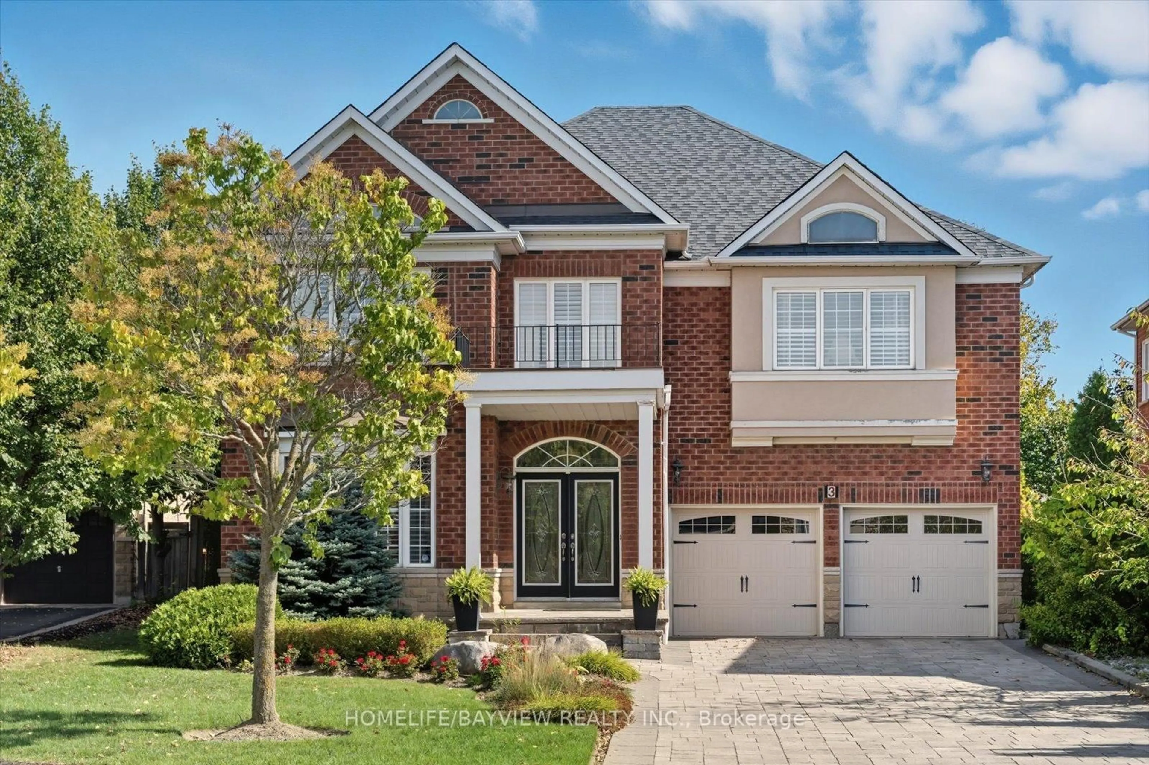 Home with brick exterior material, street for 3 Crowling Crt, Richmond Hill Ontario L4E 3Y6
