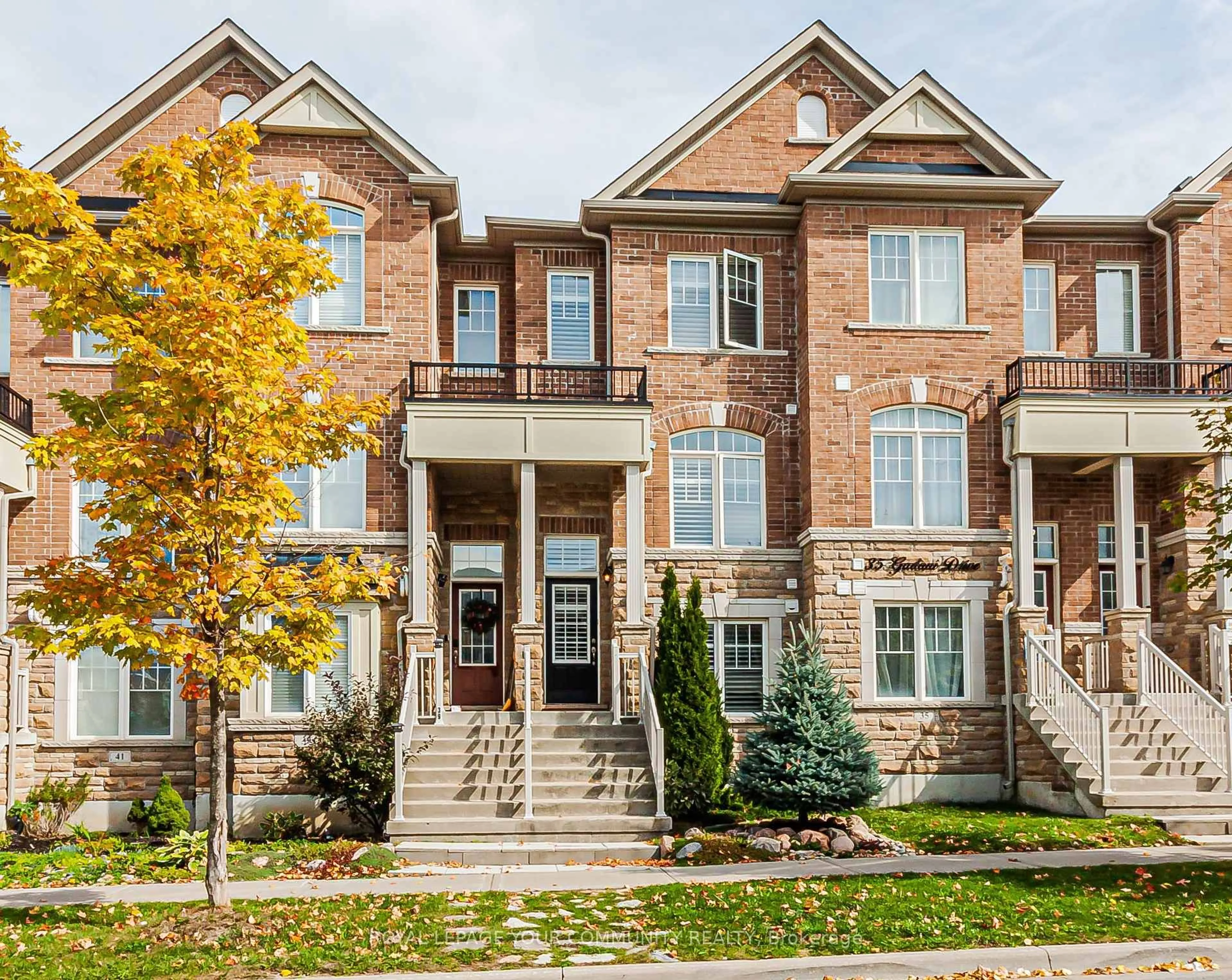 Home with brick exterior material, street for 37 Gadani Dr, Markham Ontario L6E 0R2