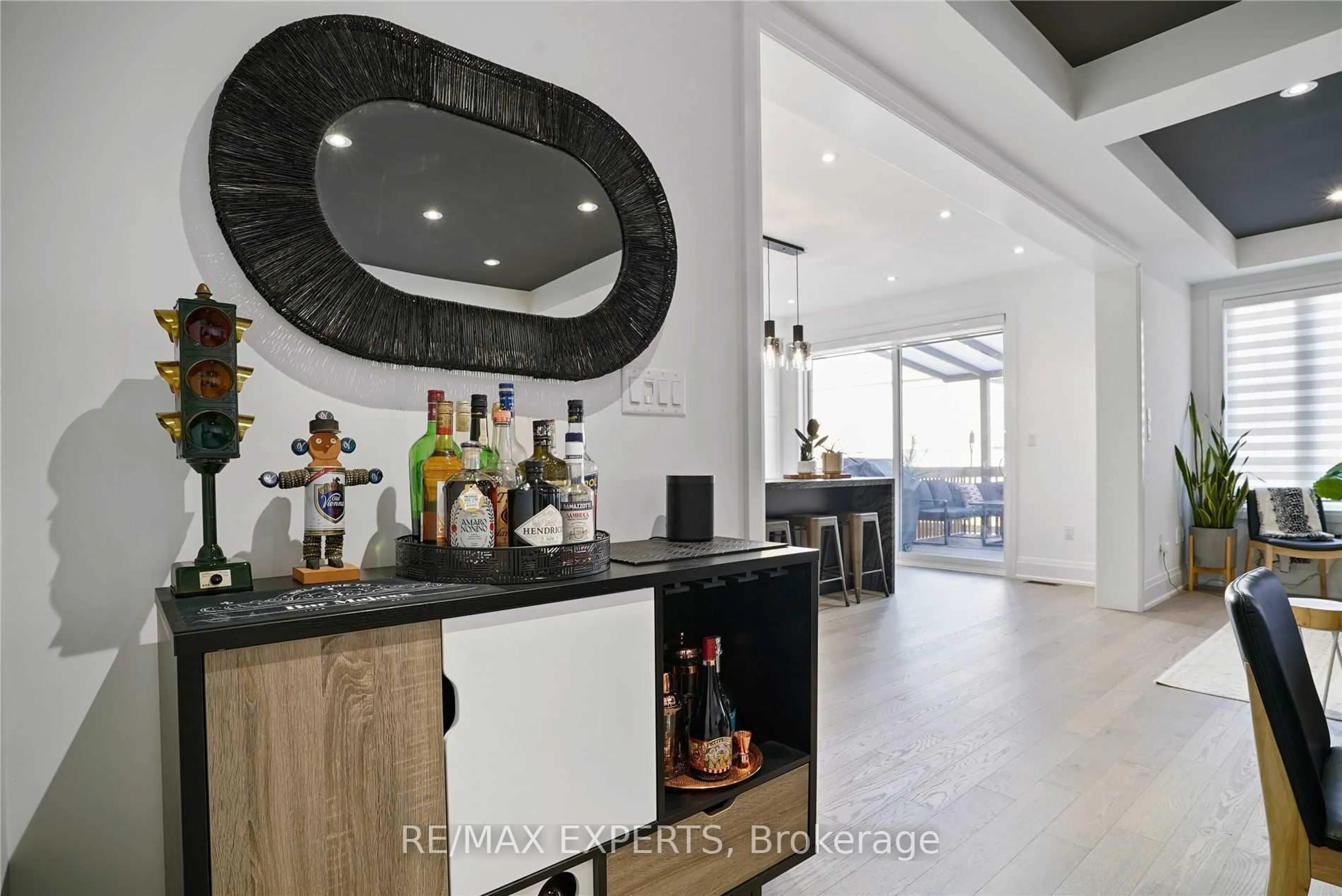 Contemporary kitchen, ceramic/tile floor for 38 Chorus Cres, Vaughan Ontario L4H 3N5