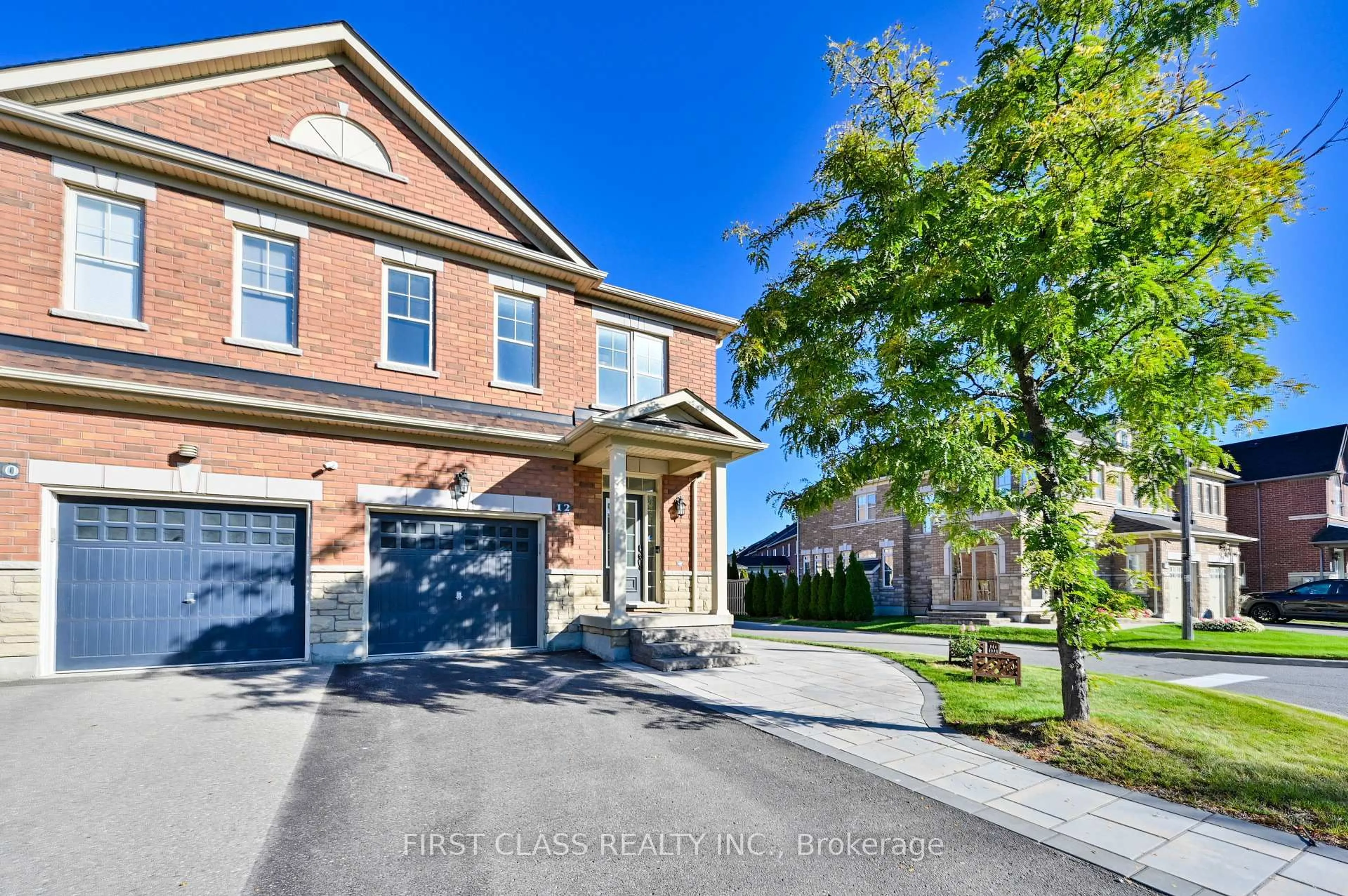 Home with brick exterior material, street for 12 Princess Diana Dr, Markham Ontario L6C 0G7
