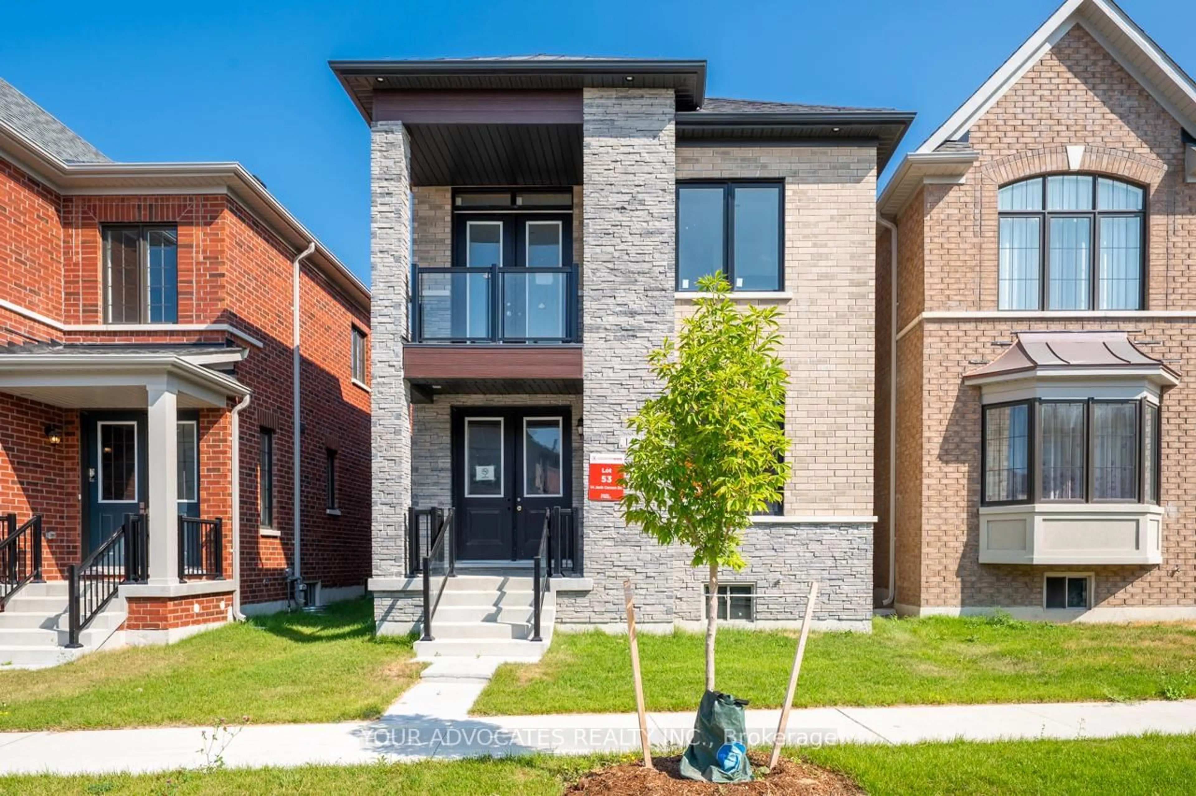 Home with brick exterior material, street for 14 Jack Carson Dr, Markham Ontario L6B 1R8