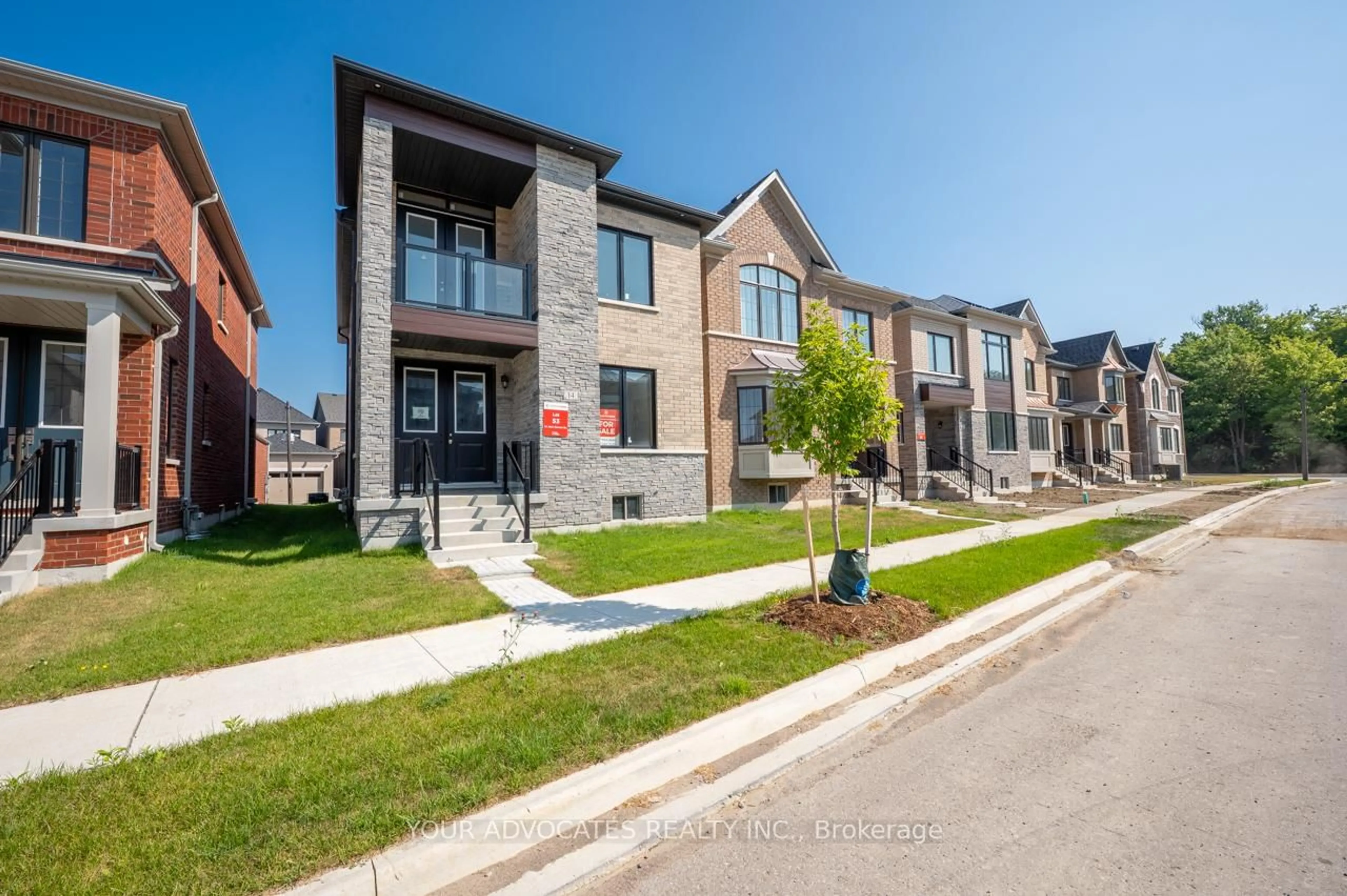 Home with brick exterior material, street for 14 Jack Carson Dr, Markham Ontario L6B 1R8