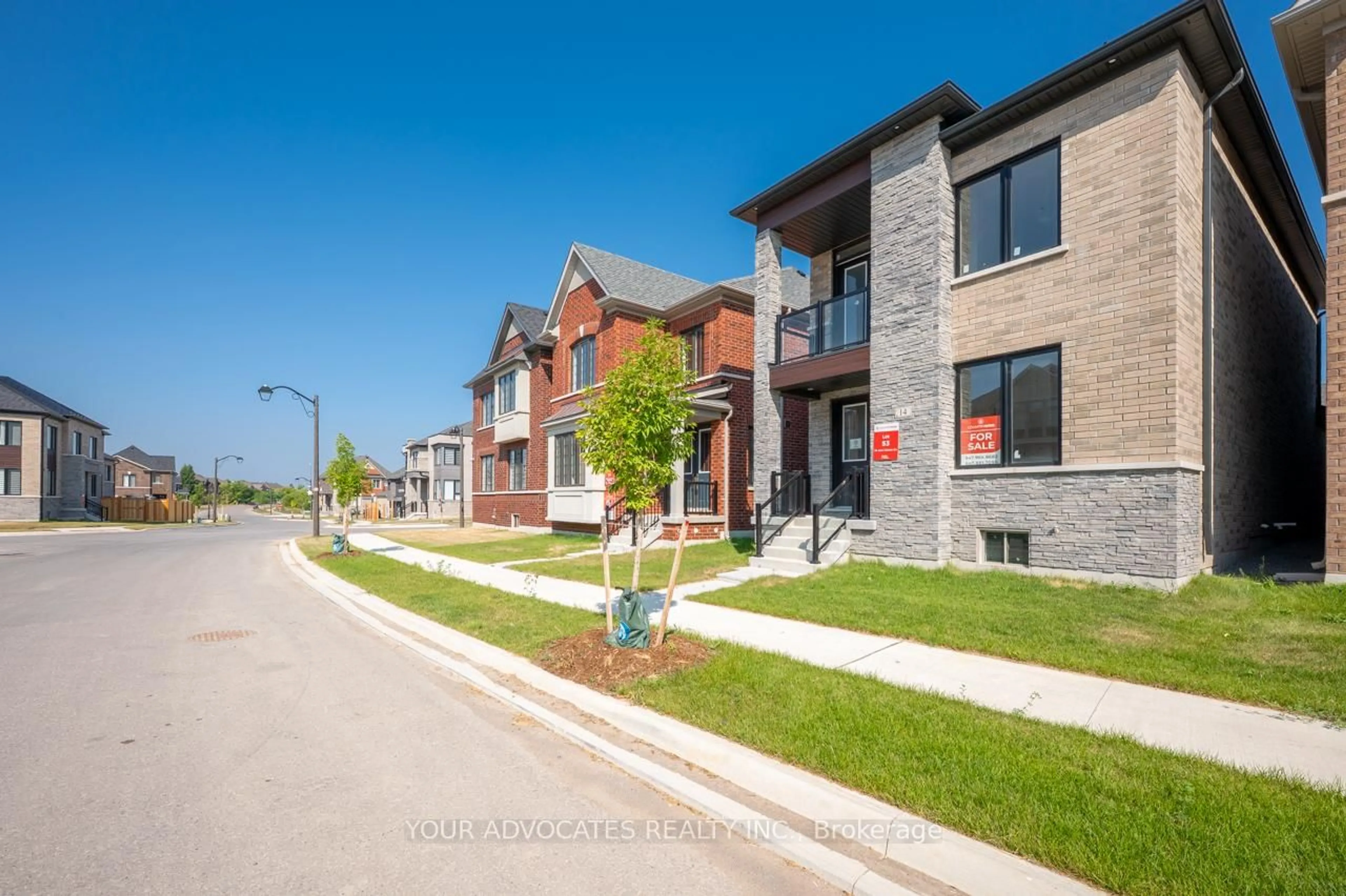 Home with brick exterior material, street for 14 Jack Carson Dr, Markham Ontario L6B 1R8