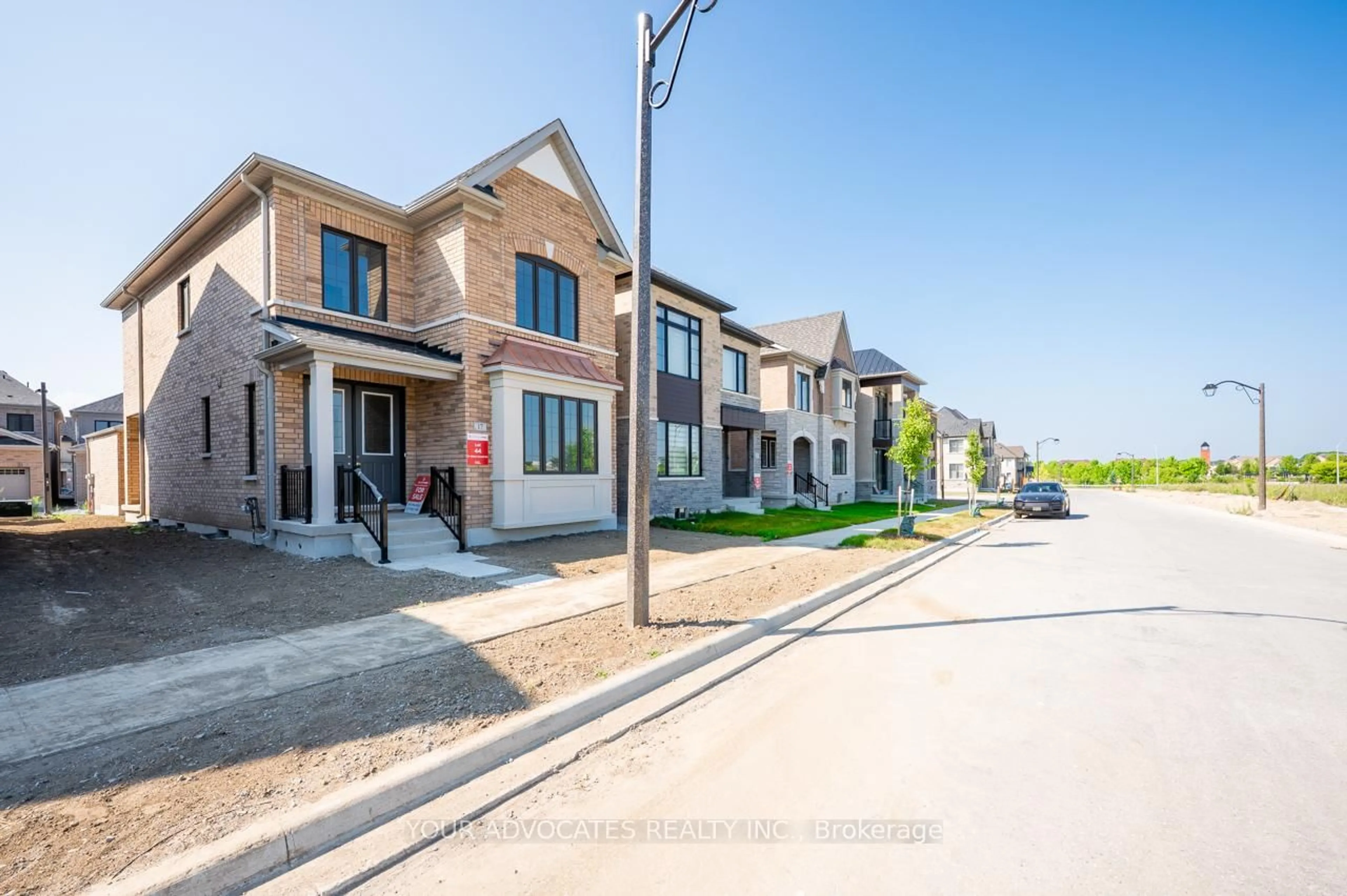 Home with brick exterior material, street for 17 Albert Newell Dr, Markham Ontario L6B 1R8