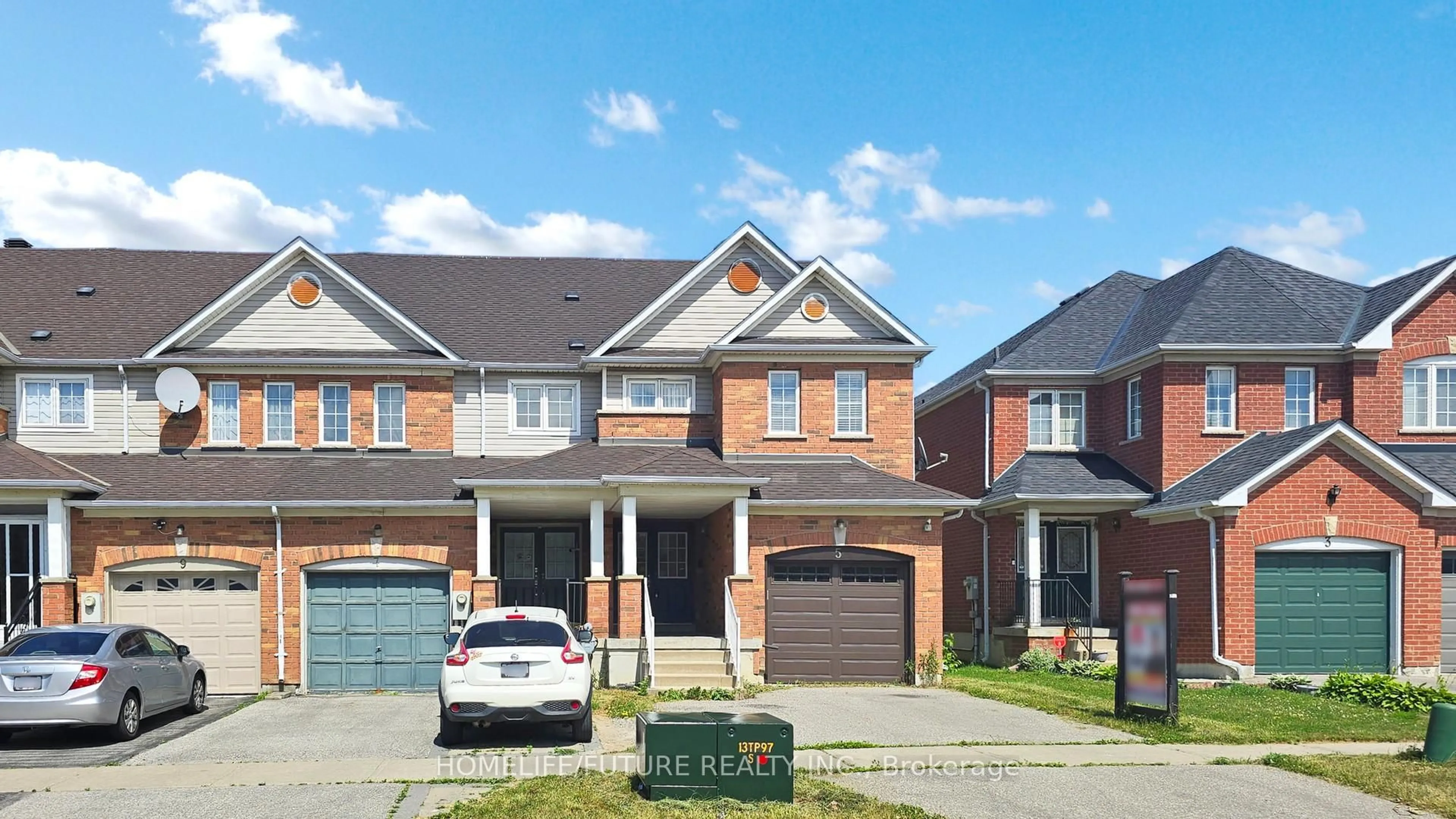 Home with brick exterior material, street for 5 Holloway Rd, Markham Ontario L3S 4P4