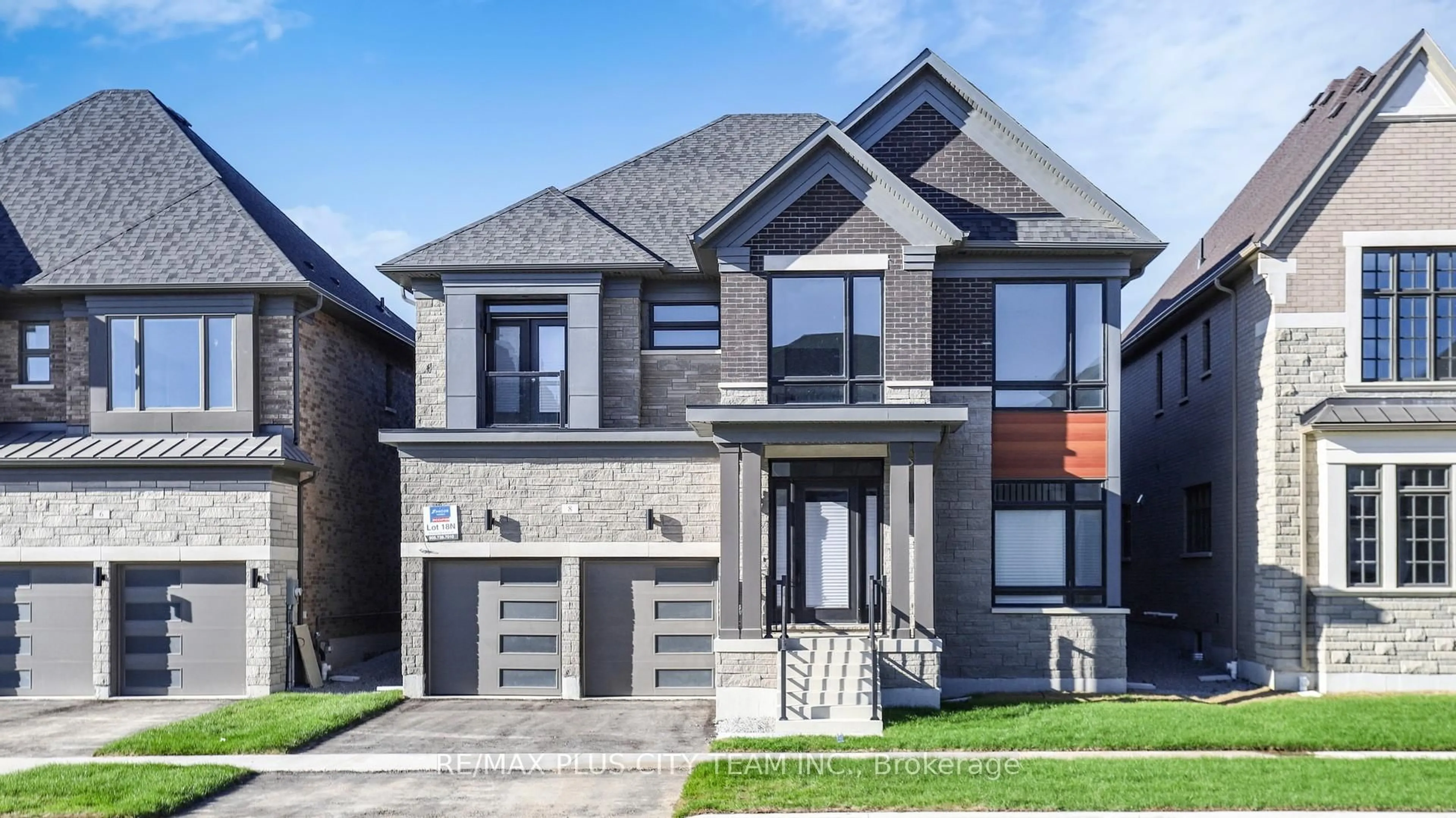 Home with brick exterior material, street for 8 SAXBY FARM Ave, King Ontario L7B 0T1