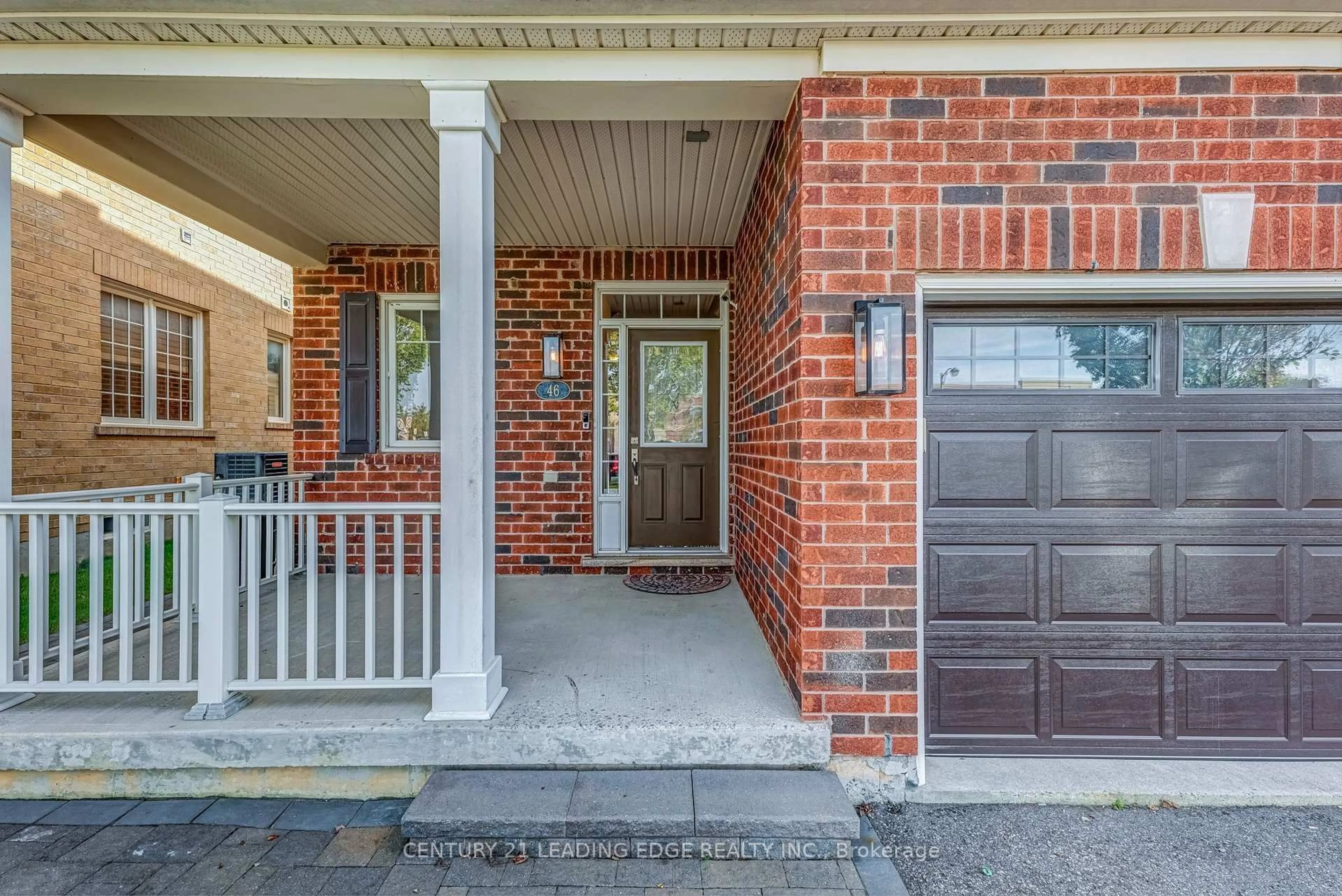 Home with brick exterior material, street for 46 Elmeade Lane, Whitchurch-Stouffville Ontario L4A 0P6