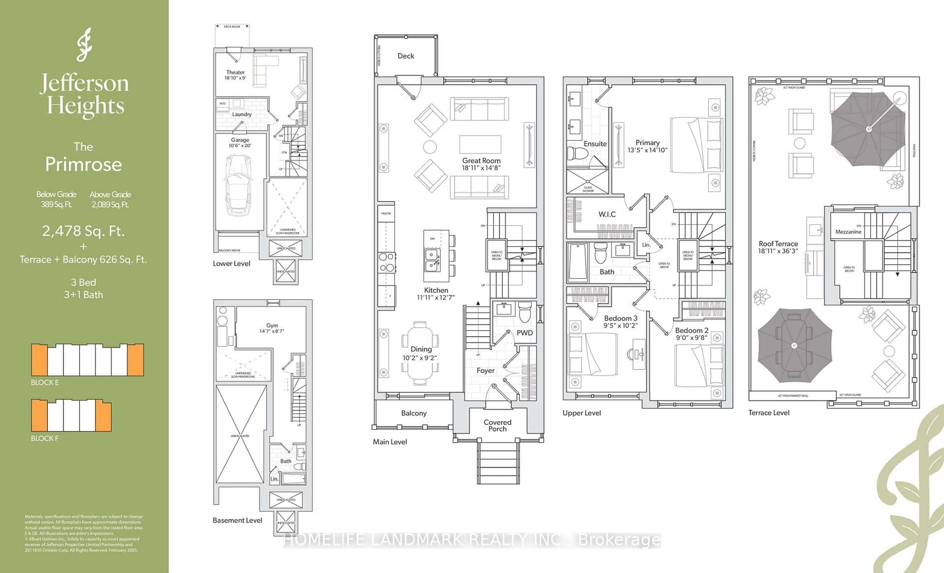 Floor plan for 31 Bancroft Lane, Richmond Hill Ontario L4E 1M1