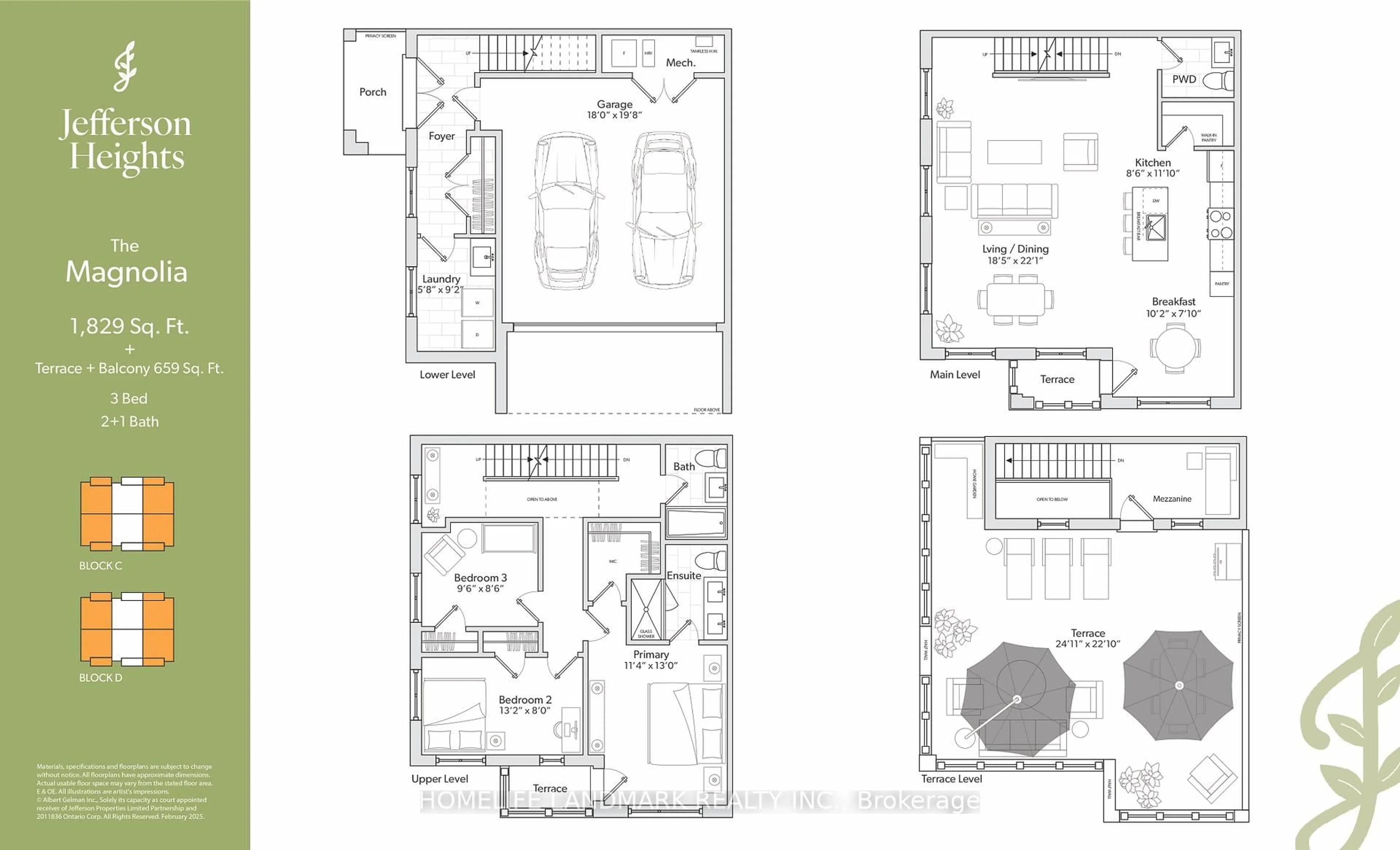 Floor plan for 11 Kerns Lane, Richmond Hill Ontario L4E 1M1