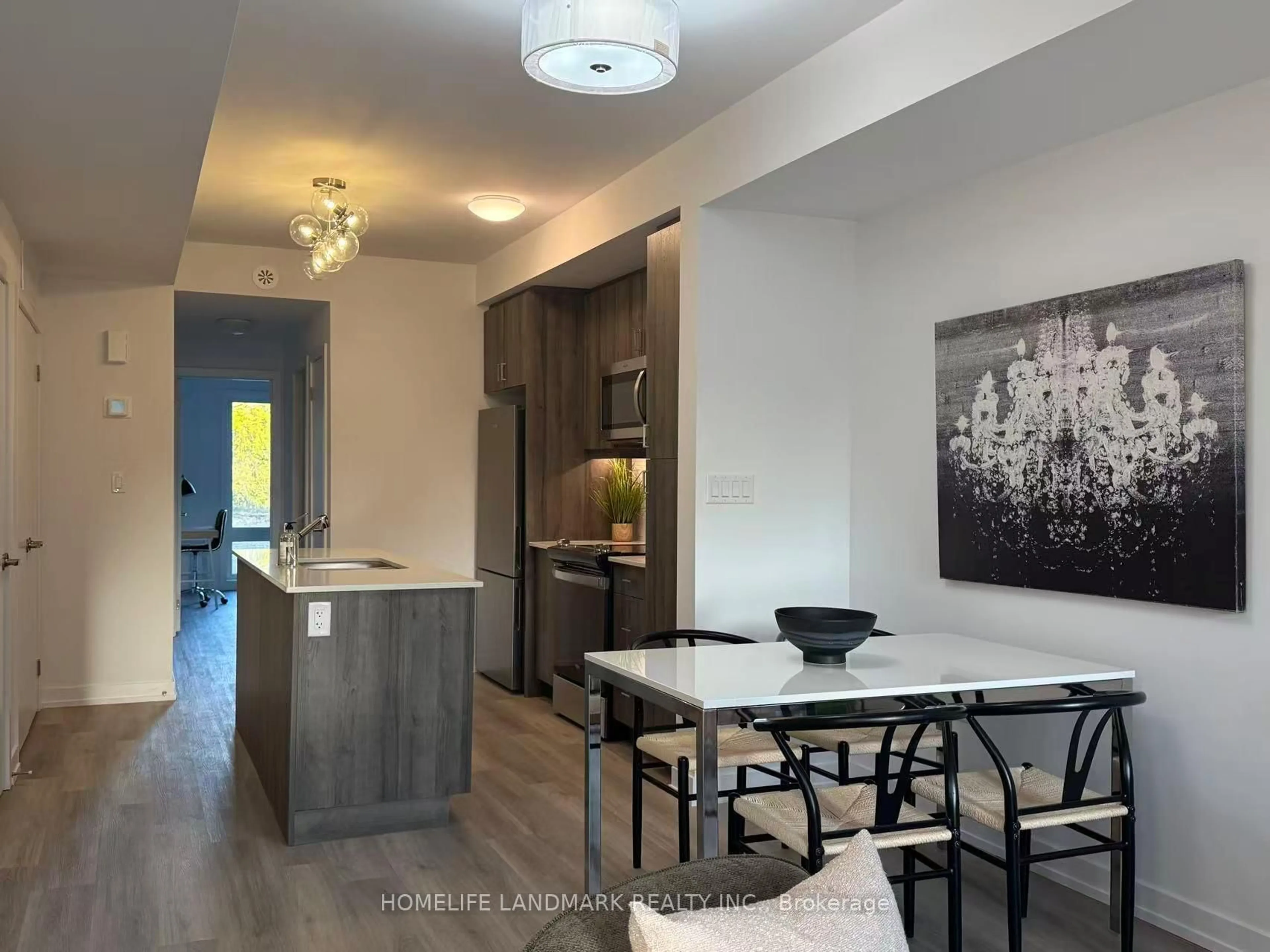 Open concept kitchen, unknown for 3 Bancroft Lane #204, Richmond Hill Ontario L4E 1M1