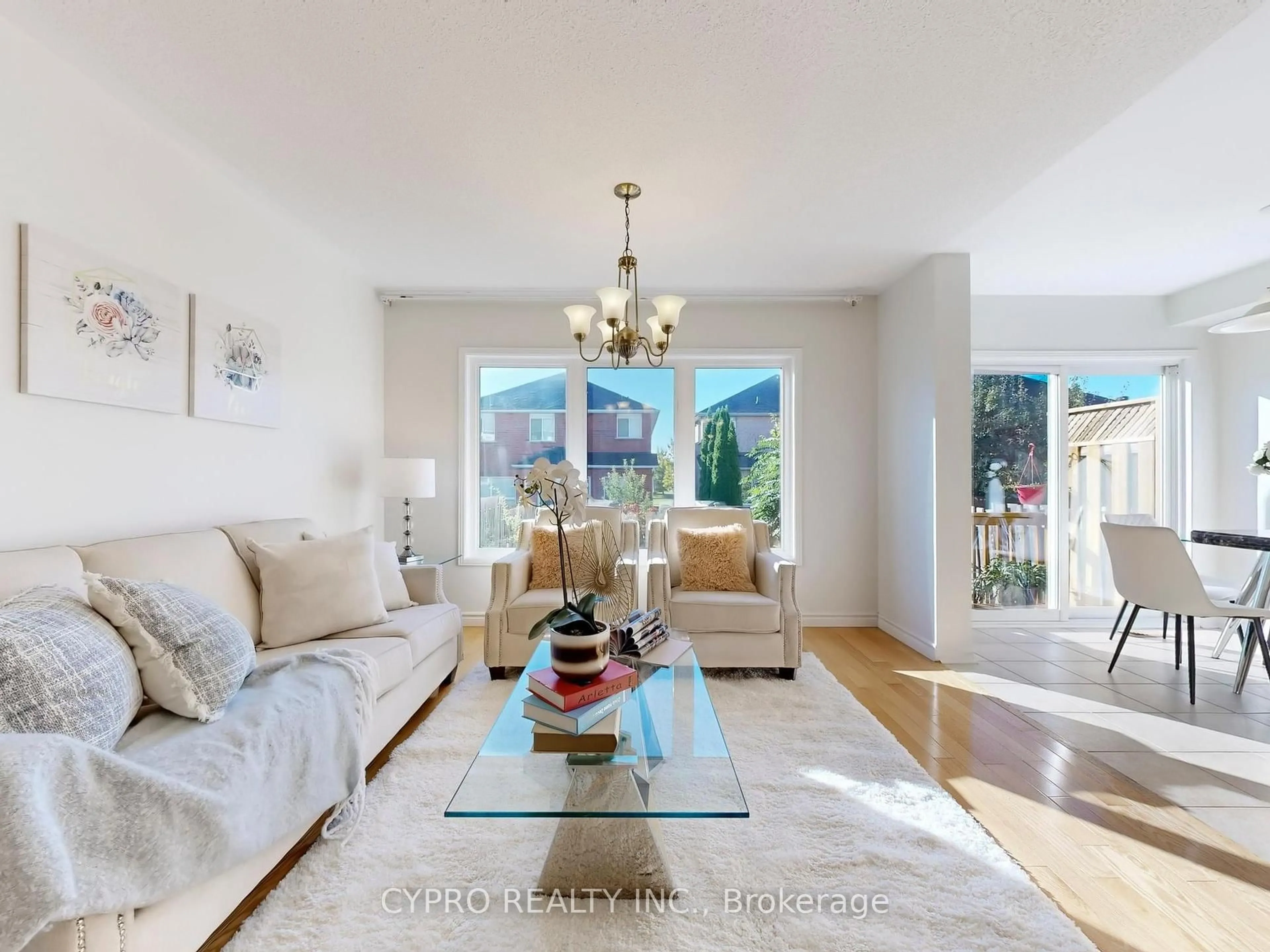 Living room with furniture, unknown for 33 Bilbrough St, Aurora Ontario L4G 7W3