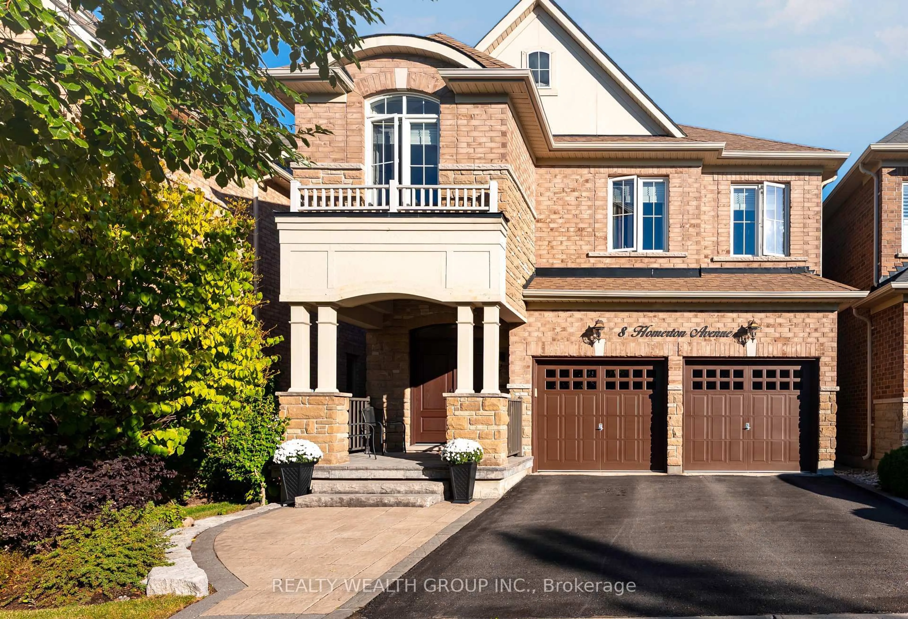 Home with brick exterior material, street for 8 Homerton Ave, Richmond Hill Ontario L4E 0V9