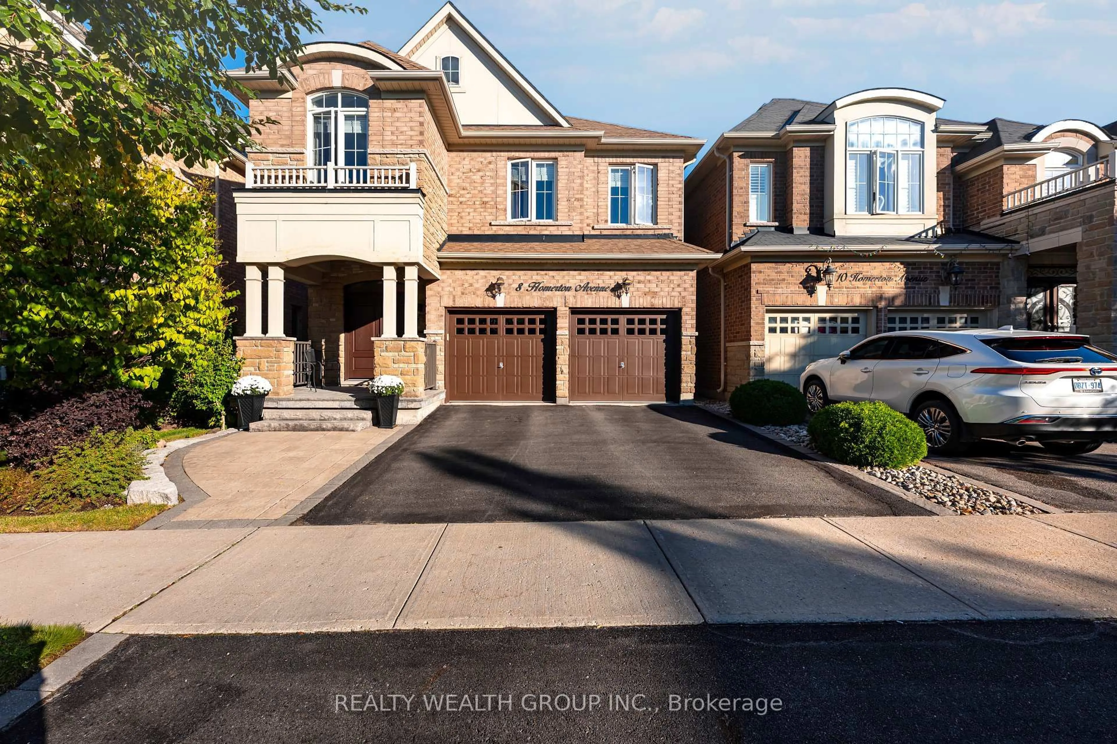 Home with brick exterior material, street for 8 Homerton Ave, Richmond Hill Ontario L4E 0V9