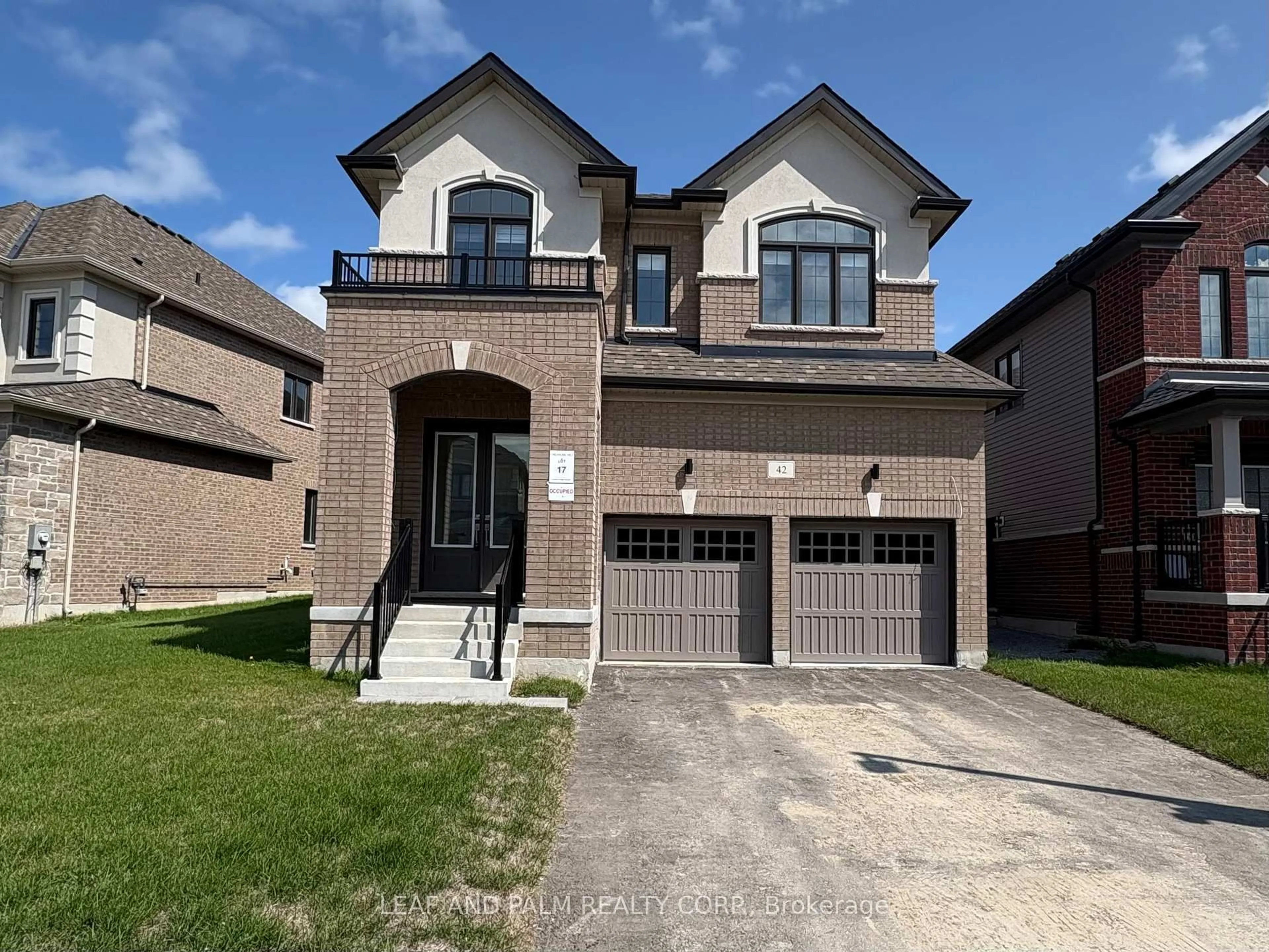 Home with brick exterior material, street for 42 Donald Ingram Cres, Georgina Ontario L4P 0S3