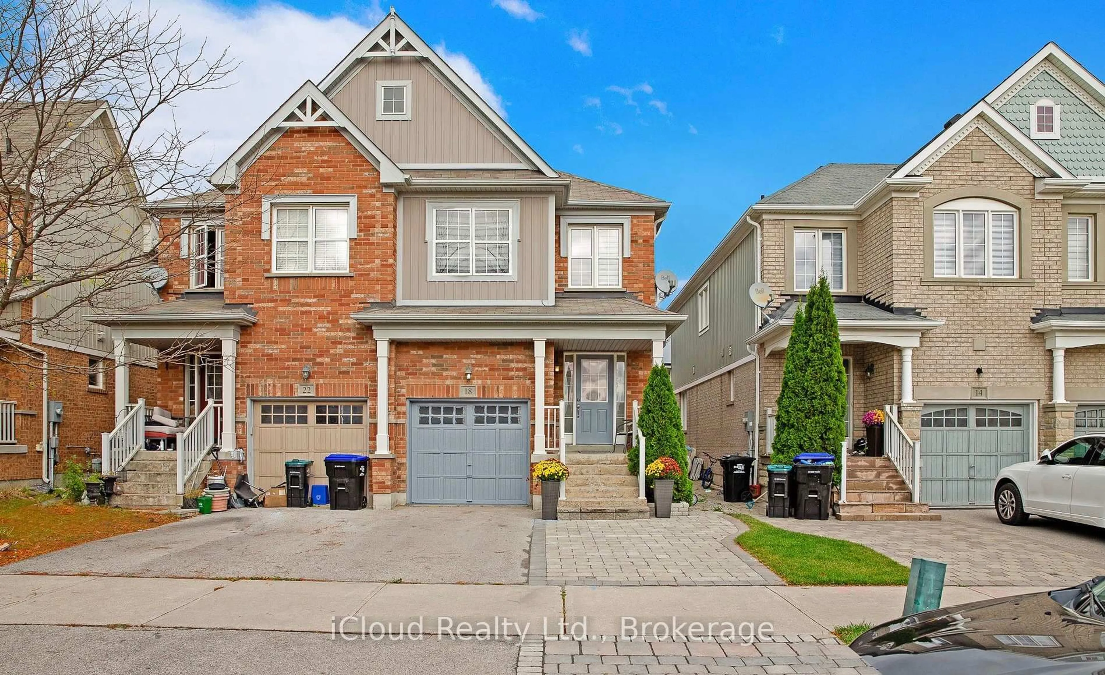 Home with brick exterior material, street for 18 Meadowhawk Tr, Bradford West Gwillimbury Ontario L3Z 0E6