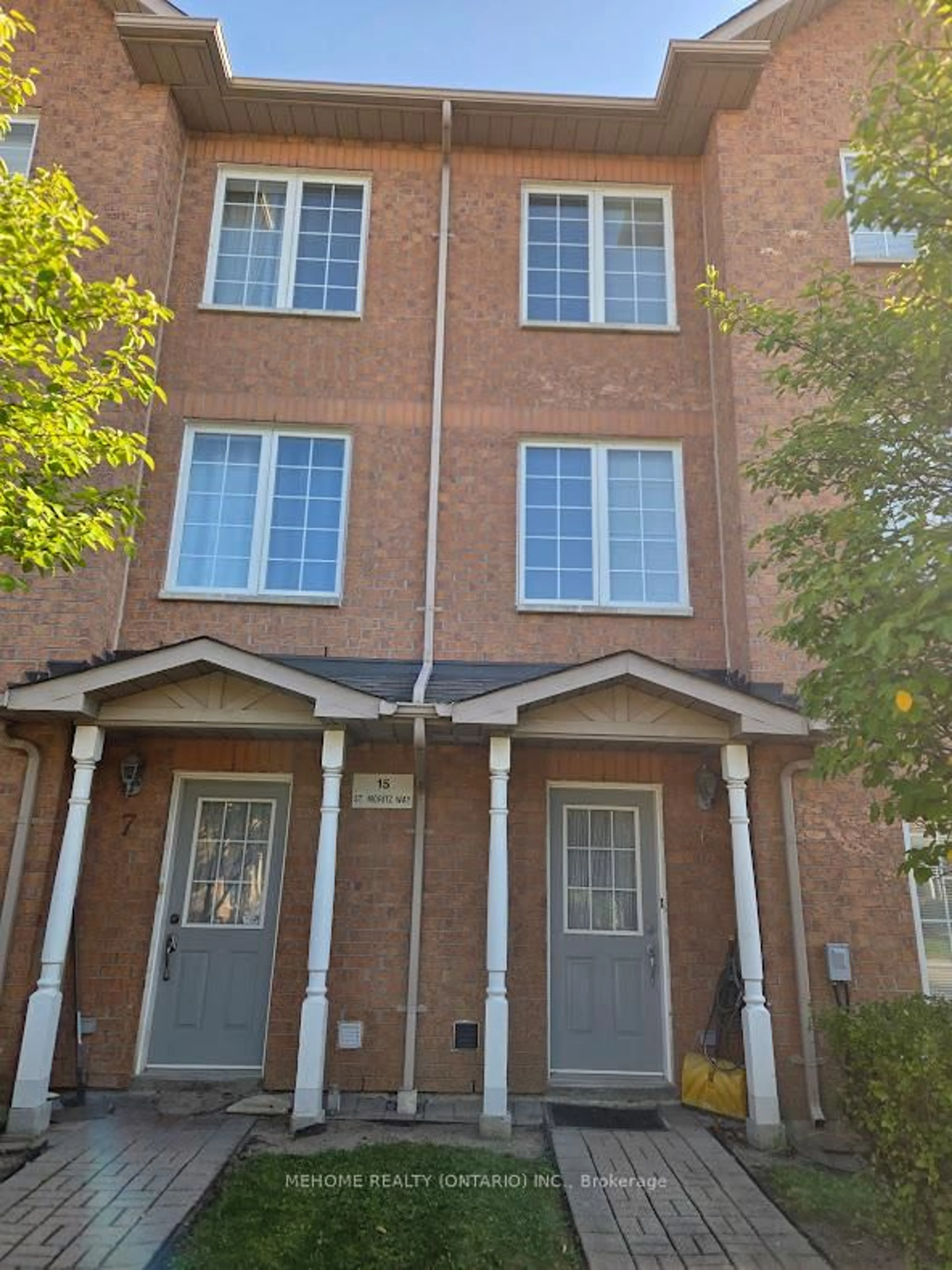 Home with brick exterior material, street for 15 St Moritz Way #6, Markham Ontario L3R 4G2