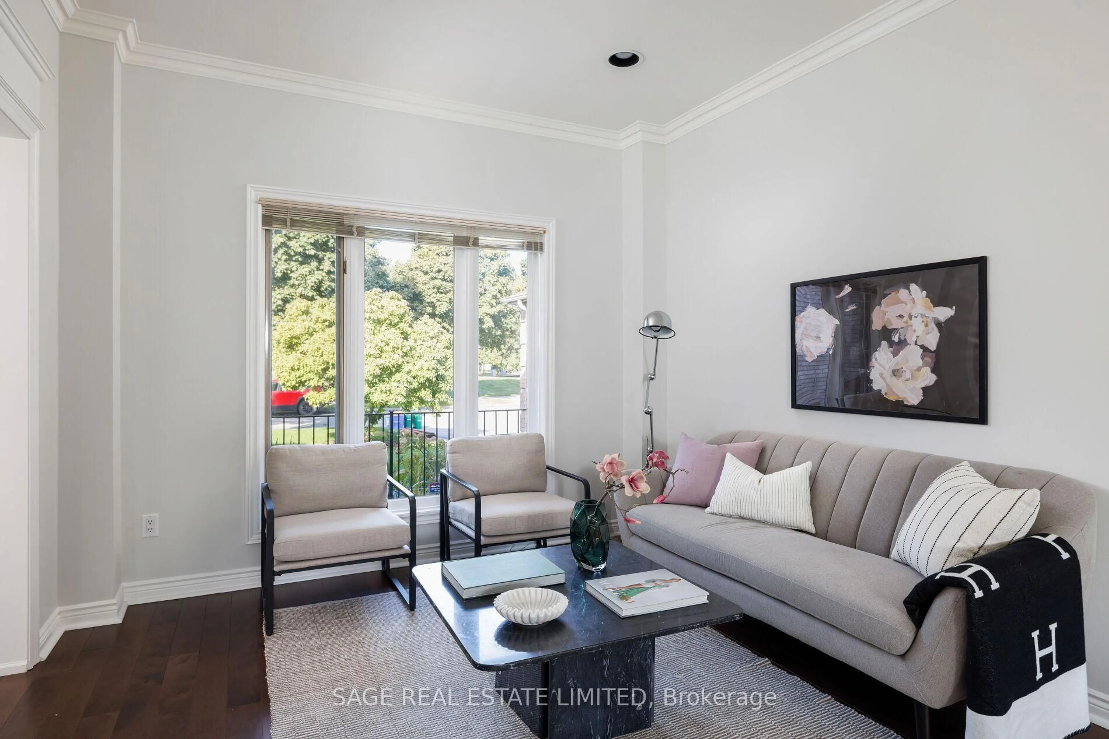 Living room with furniture, unknown for 43 Mulholland Dr, Vaughan Ontario L4J 7T7
