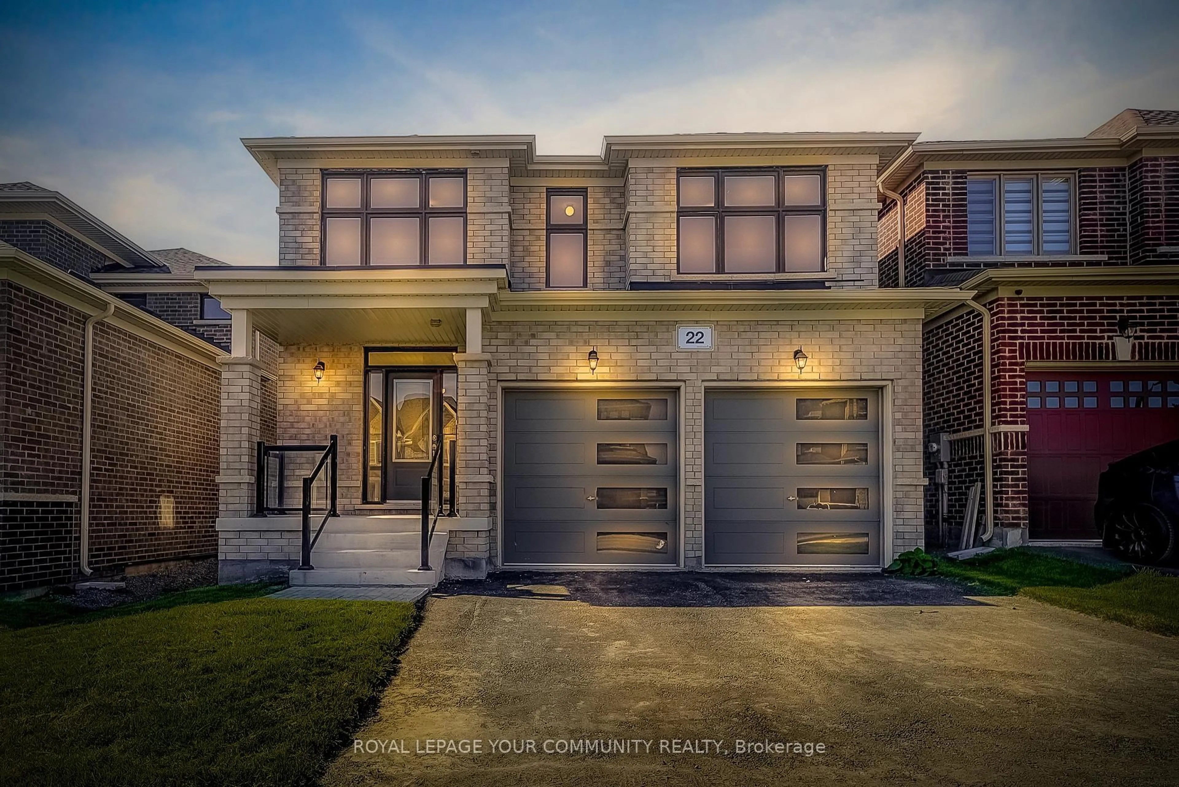 Home with brick exterior material, street for 22 Sam Battaglia Cres, Georgina Ontario L0E 1R0