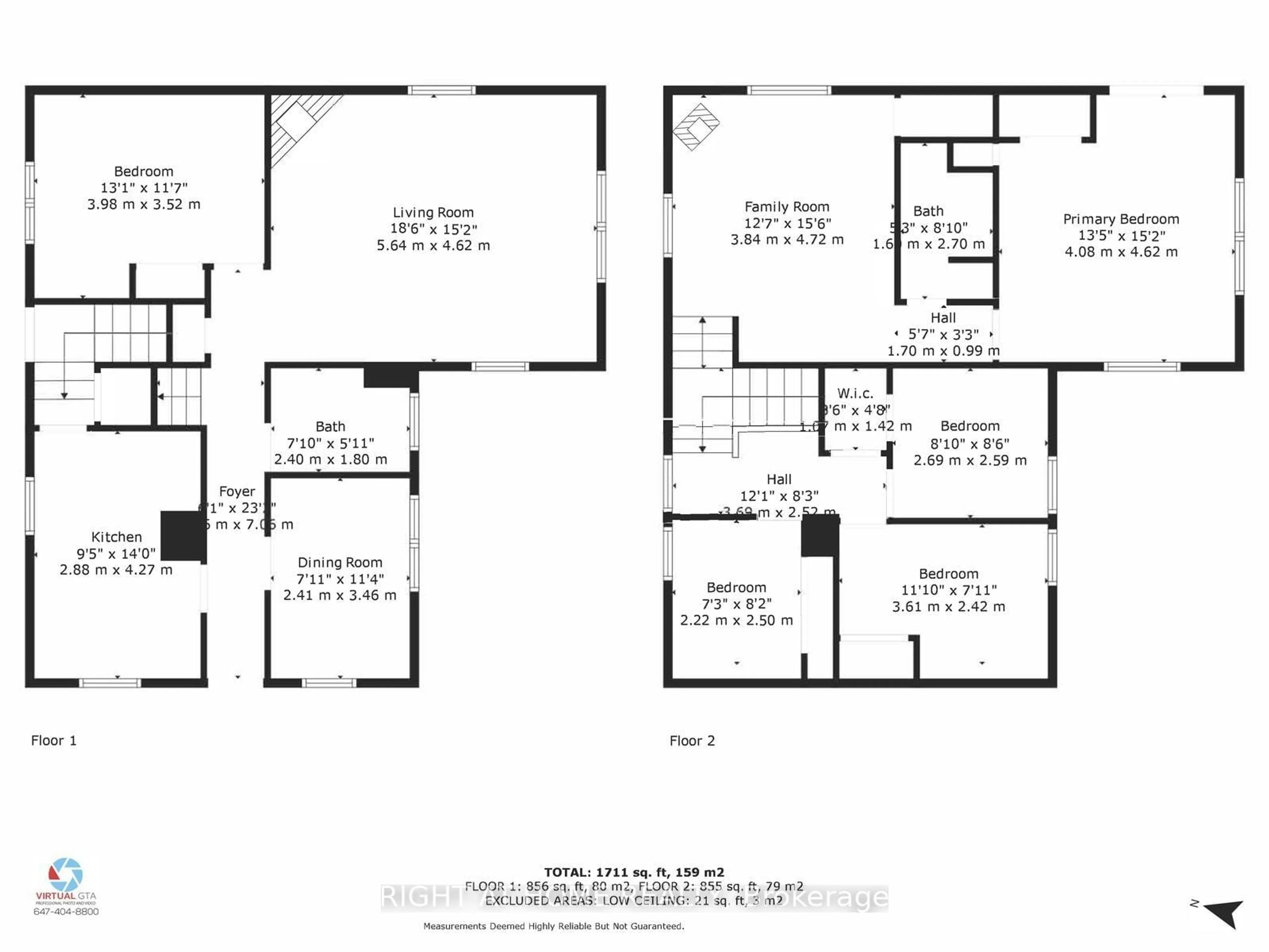 Floor plan for 315 Main St, Newmarket Ontario L3Y 9A9
