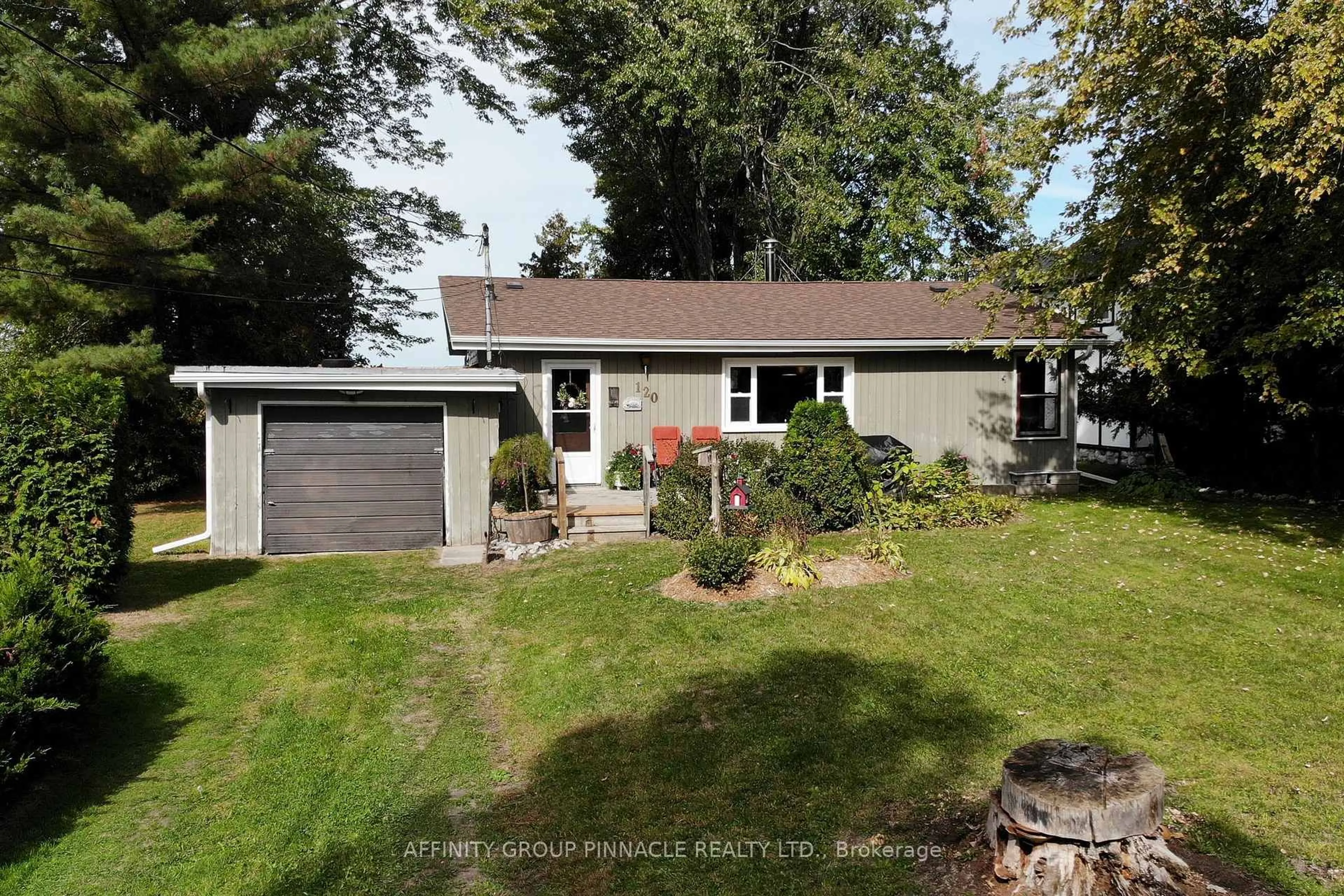 A pic from outside/outdoor area/front of a property/back of a property/a pic from drone, street for 120 Irving Dr, Georgina Ontario L0E 1N0