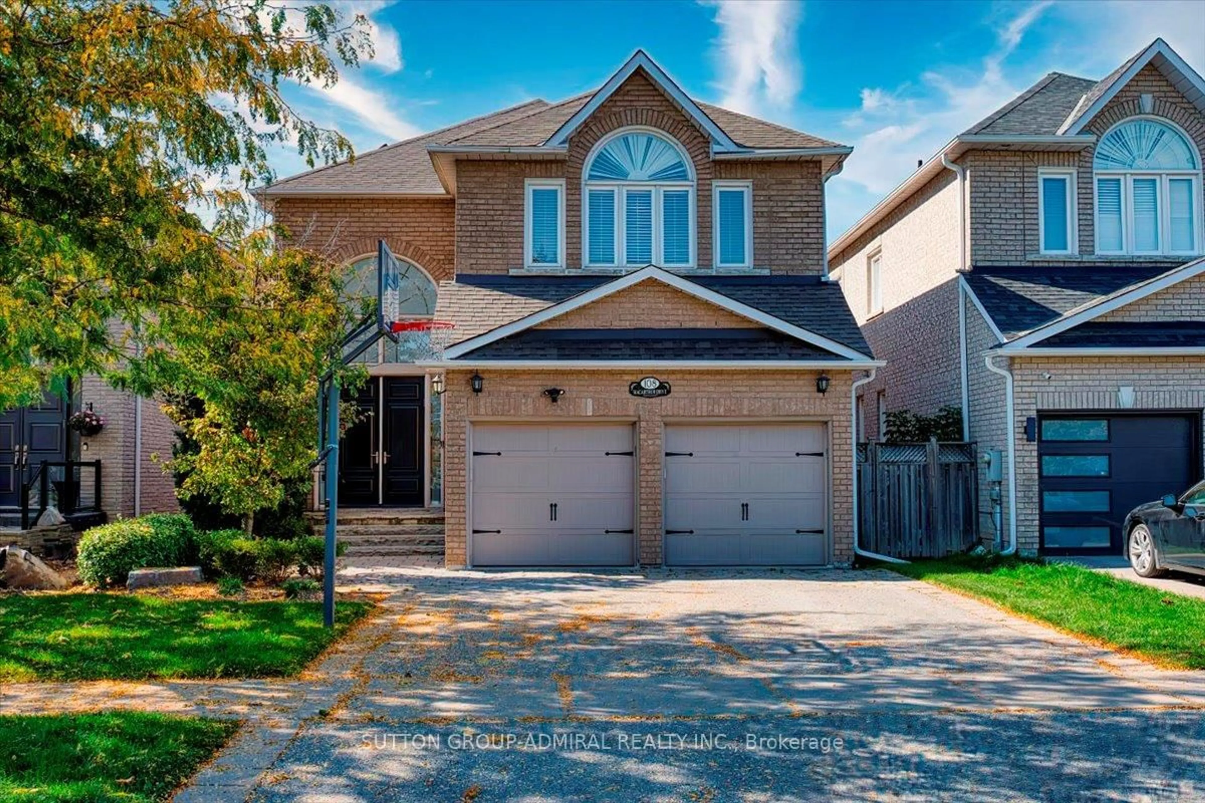 Home with brick exterior material, street for 108 MacArthur Dr, Vaughan Ontario L4J 8J6