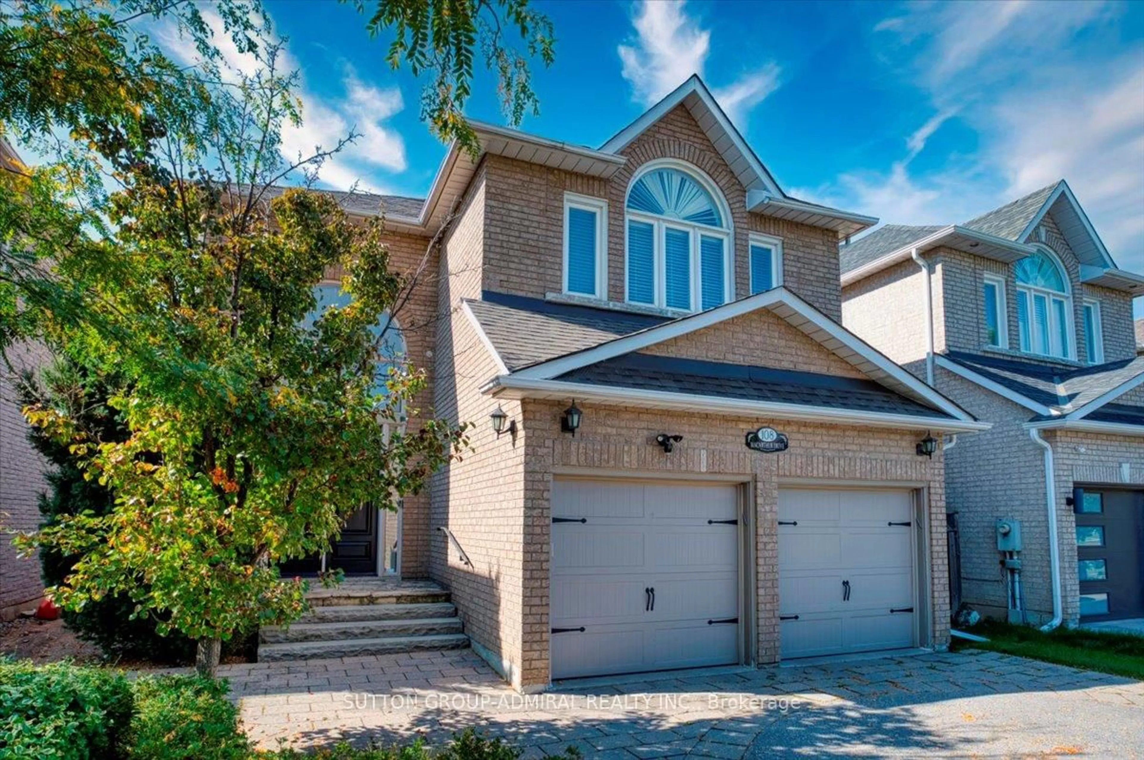 Home with brick exterior material, street for 108 MacArthur Dr, Vaughan Ontario L4J 8J6