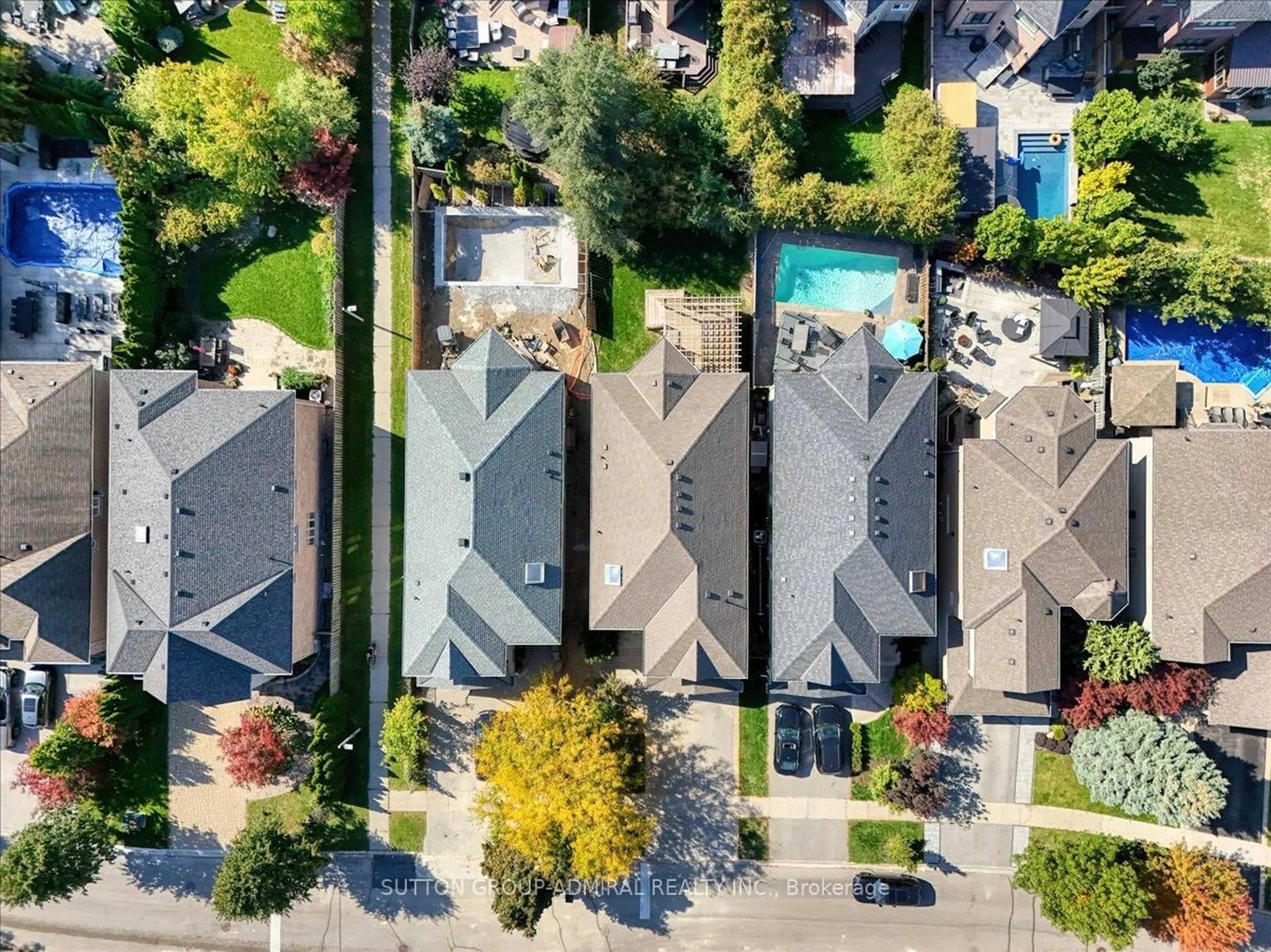 A pic from outside/outdoor area/front of a property/back of a property/a pic from drone, city buildings view from balcony for 108 MacArthur Dr, Vaughan Ontario L4J 8J6