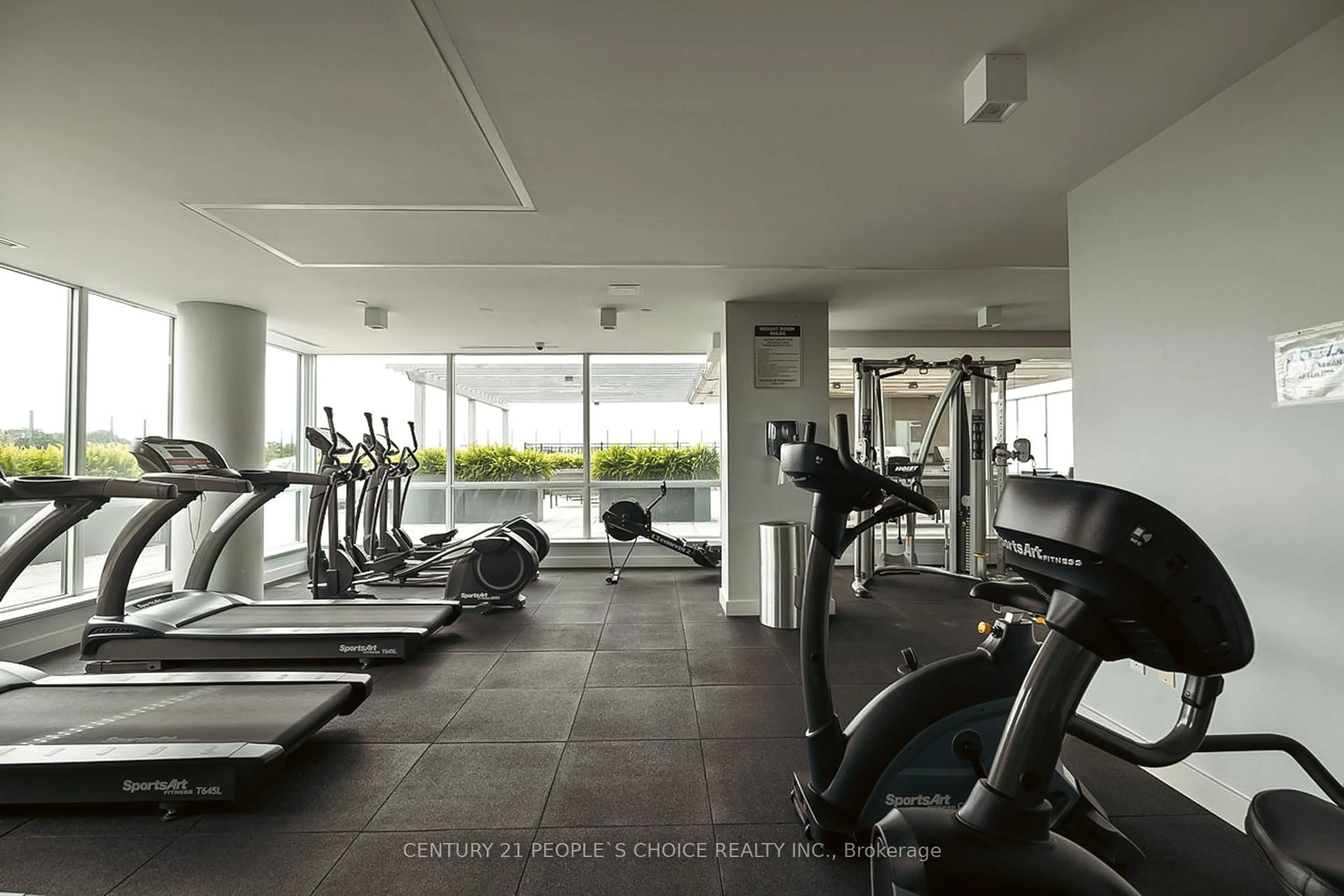 Gym or fitness room for 4800 Highway 7 Rd #110, Vaughan Ontario L4L 1H8