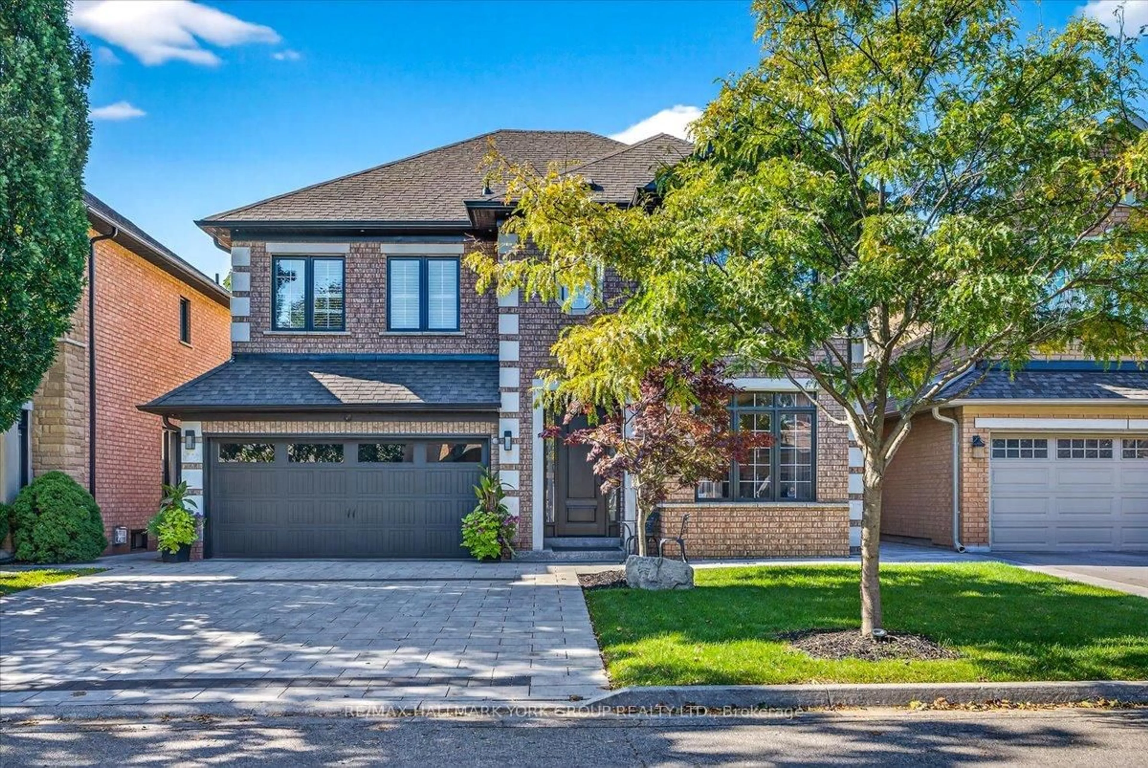 Home with brick exterior material, street for 16 Woodland Trail Crt, Vaughan Ontario L4L 9H9