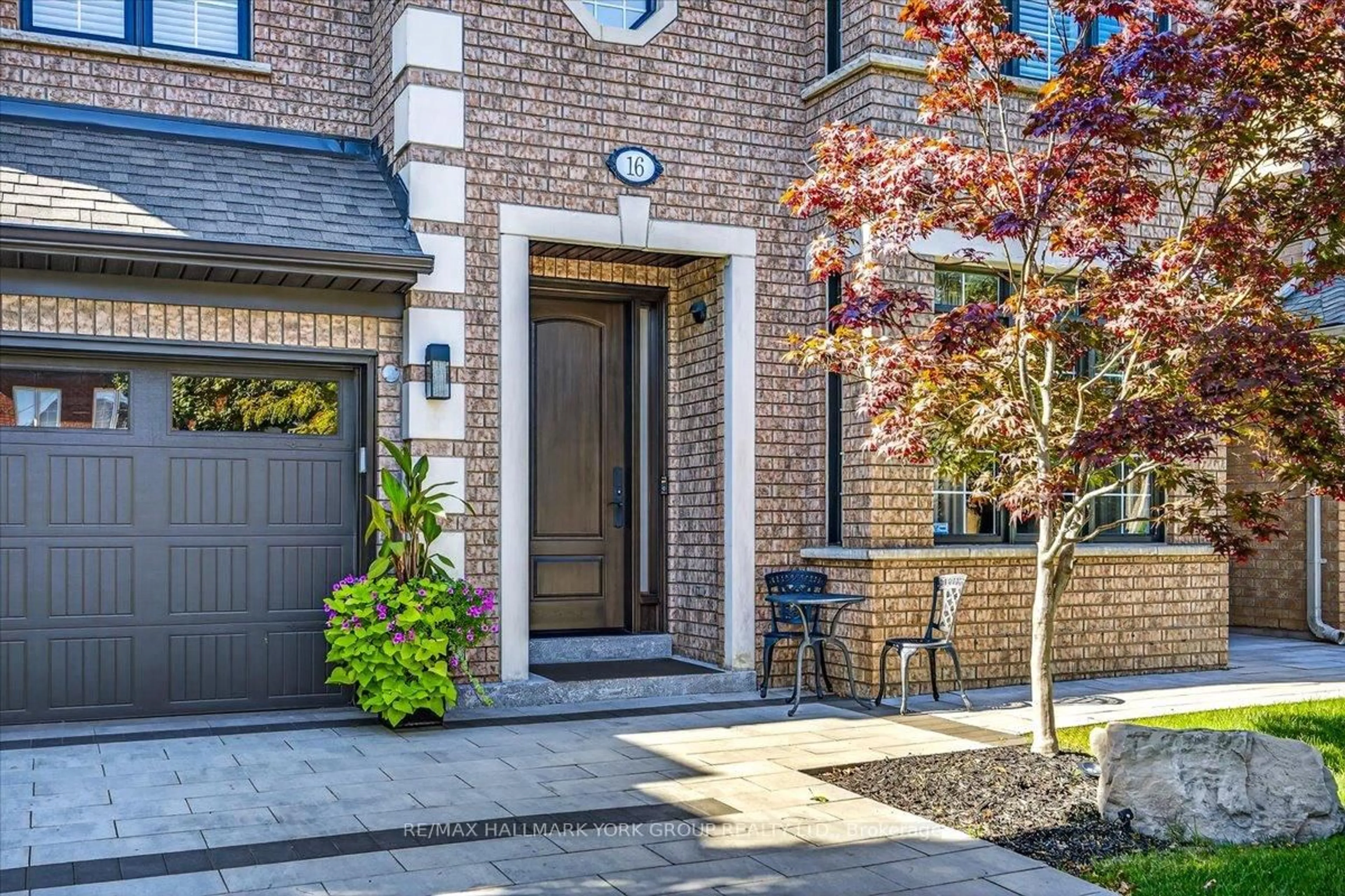 Home with brick exterior material, street for 16 Woodland Trail Crt, Vaughan Ontario L4L 9H9