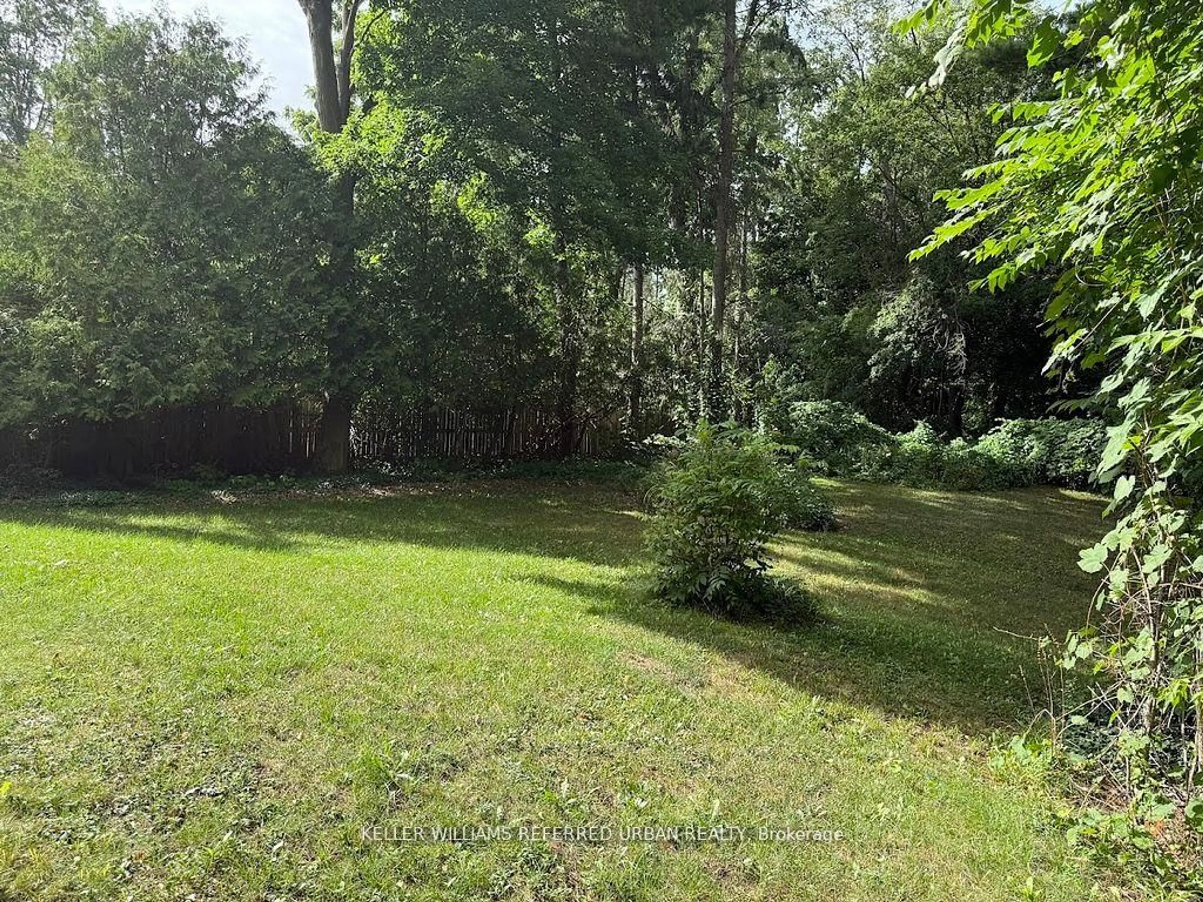 A pic from outside/outdoor area/front of a property/back of a property/a pic from drone, forest/trees view for 90 Proctor Ave, Markham Ontario L3T 1M7