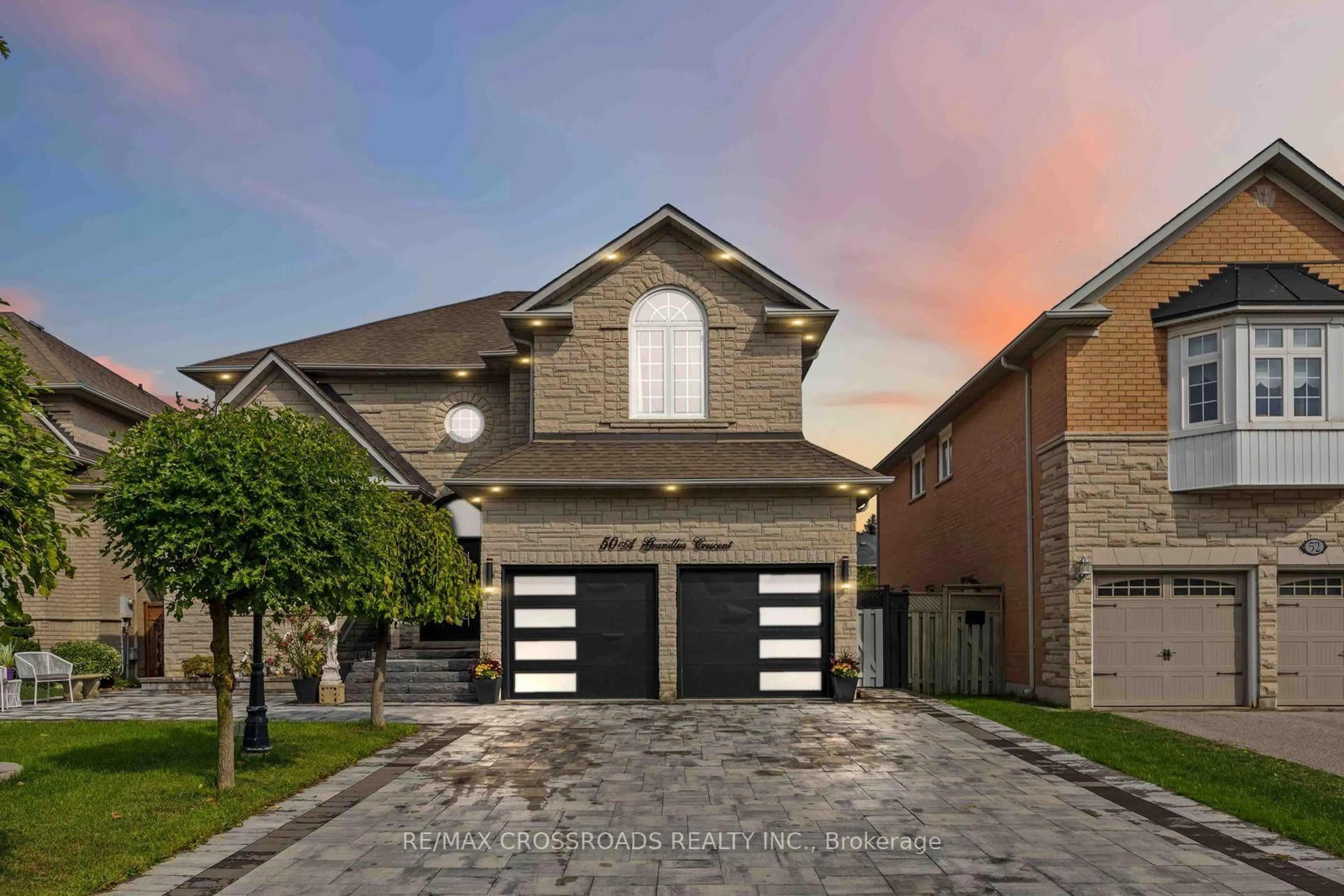 Home with brick exterior material, street for 50 Grandlea Cres, Markham Ontario L3S 4A2