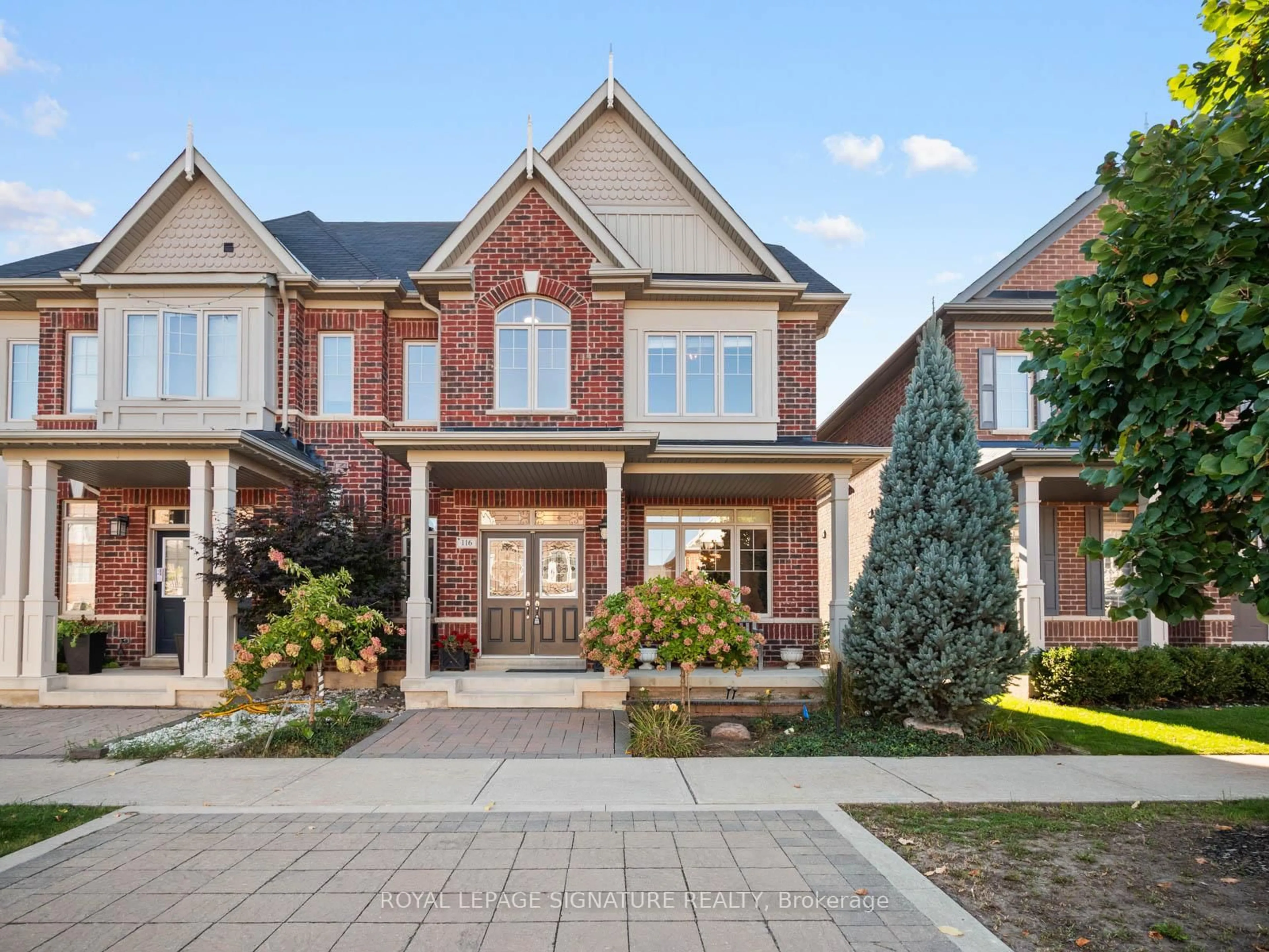 Home with brick exterior material, street for 116 Barons St, Vaughan Ontario K6H 5R6
