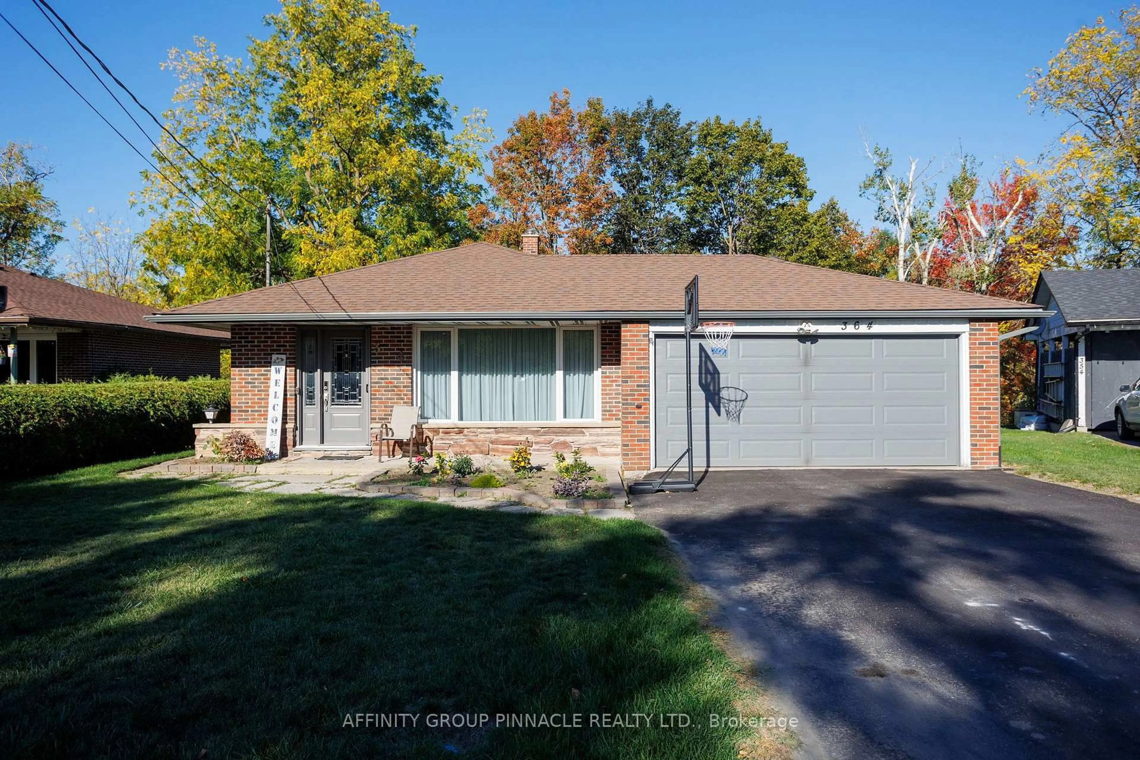 Home with vinyl exterior material, street for 364 Riverdale Rd, Brock Ontario L0K 1A0