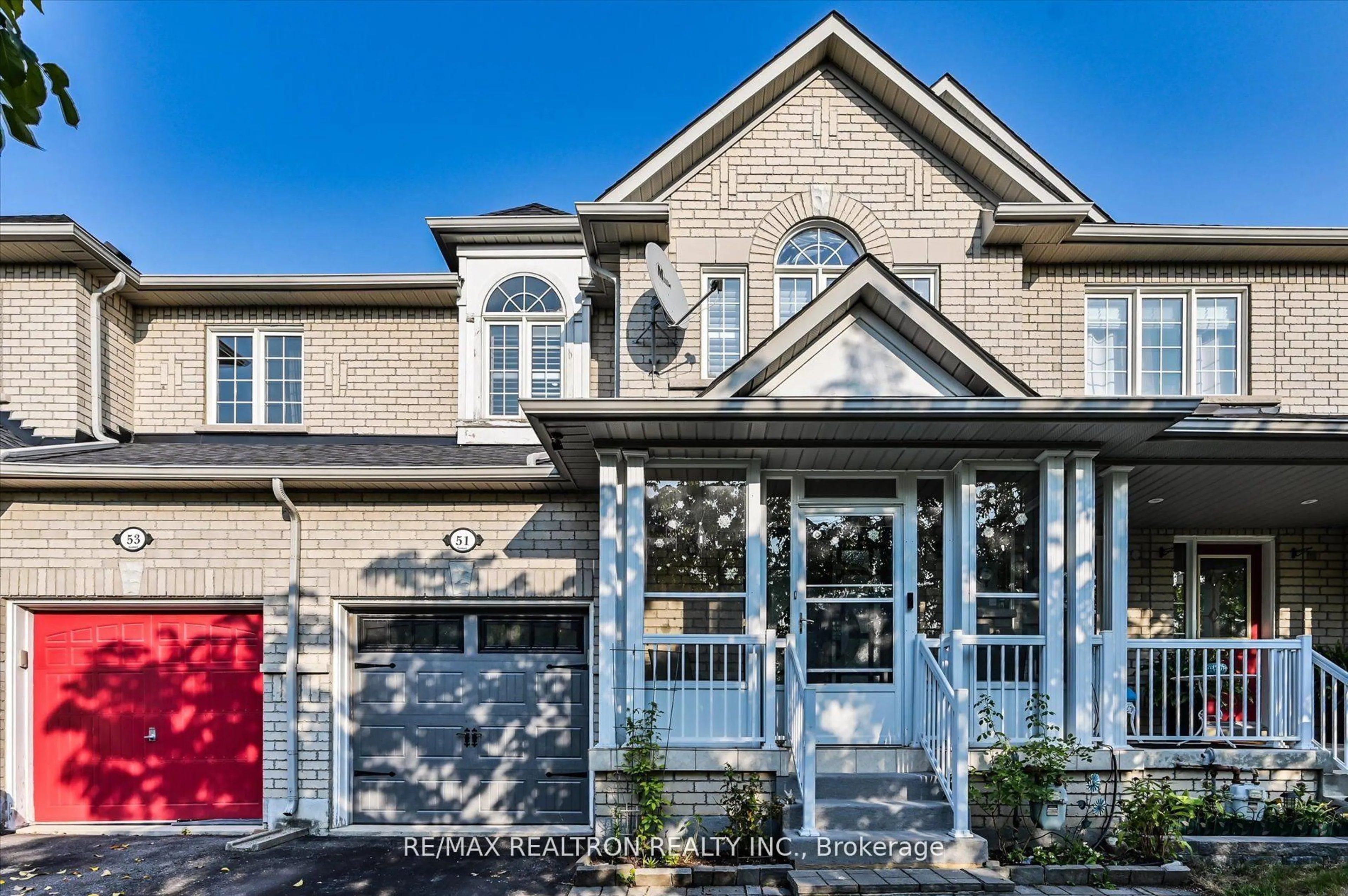 Home with brick exterior material, street for 51 Harry Blaylock Dr, Markham Ontario L6E 2H1