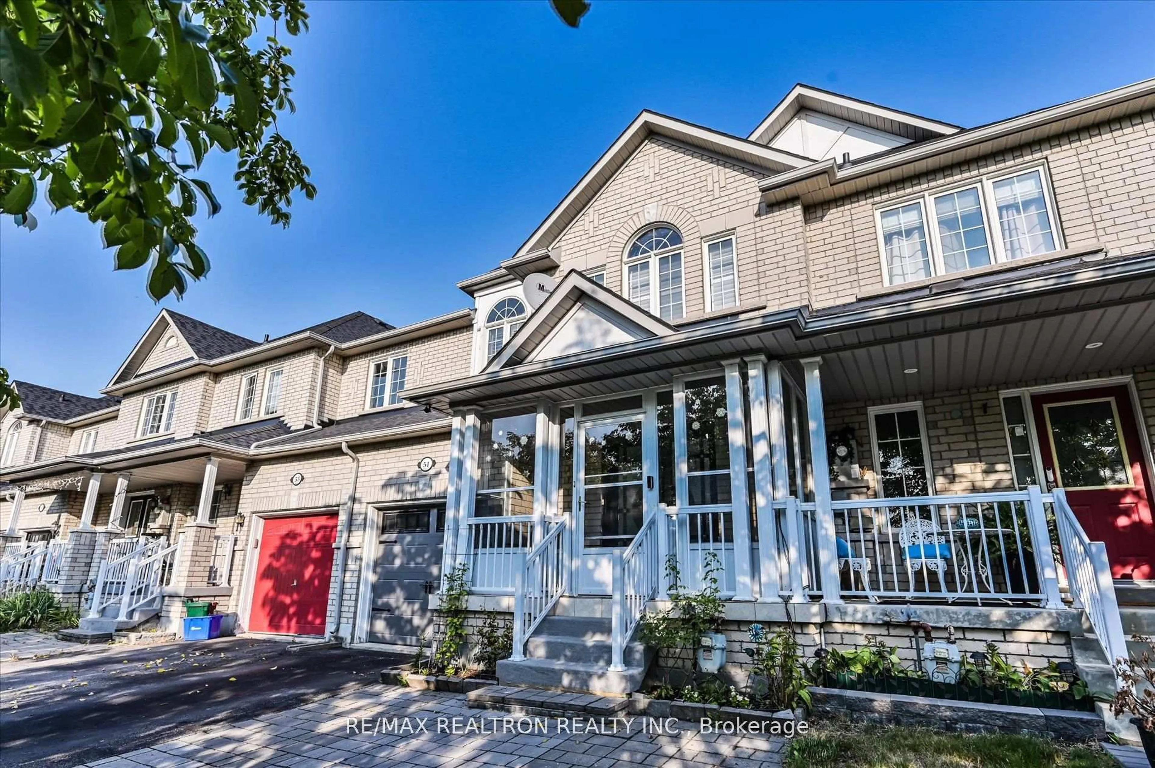 Home with brick exterior material, street for 51 Harry Blaylock Dr, Markham Ontario L6E 2H1