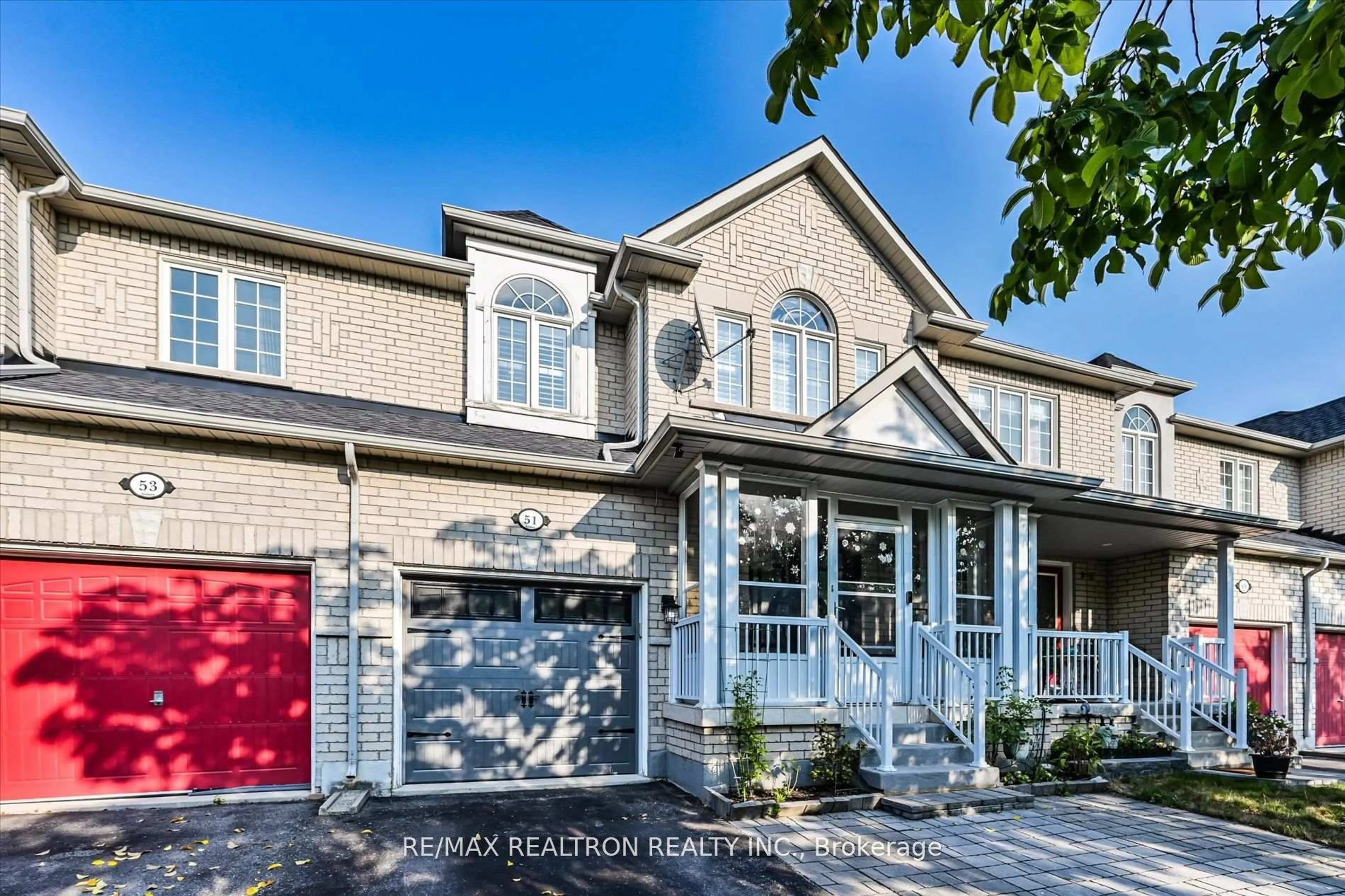Home with brick exterior material, street for 51 Harry Blaylock Dr, Markham Ontario L6E 2H1