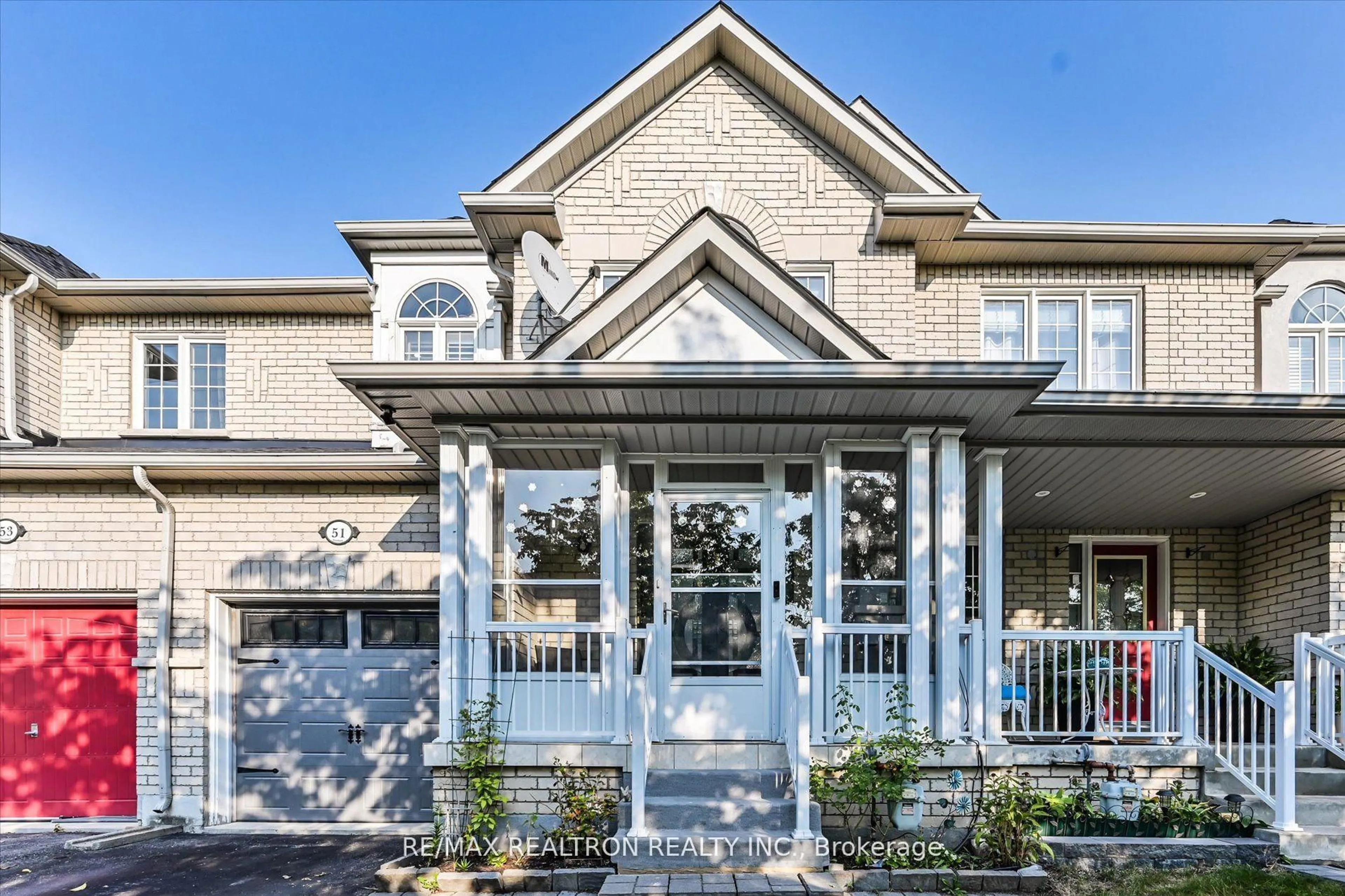 Home with brick exterior material, street for 51 Harry Blaylock Dr, Markham Ontario L6E 2H1