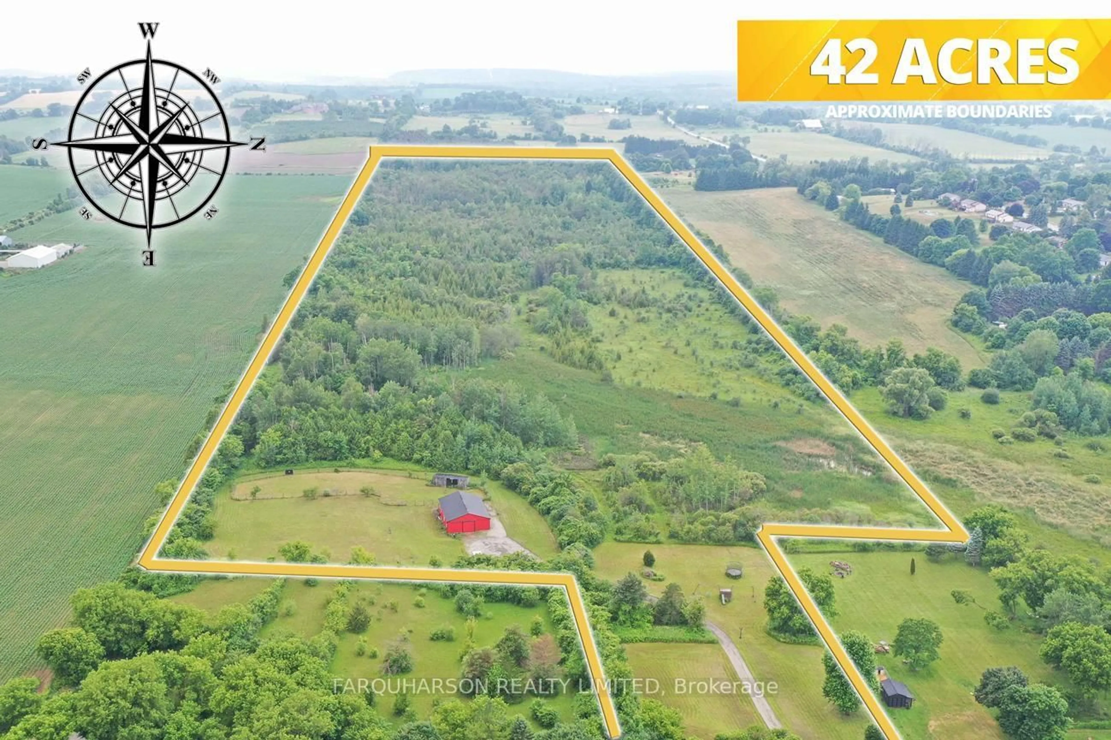 A pic from outside/outdoor area/front of a property/back of a property/a pic from drone, unknown for 12866 Regional Road 39, Uxbridge Ontario L0E 1T0