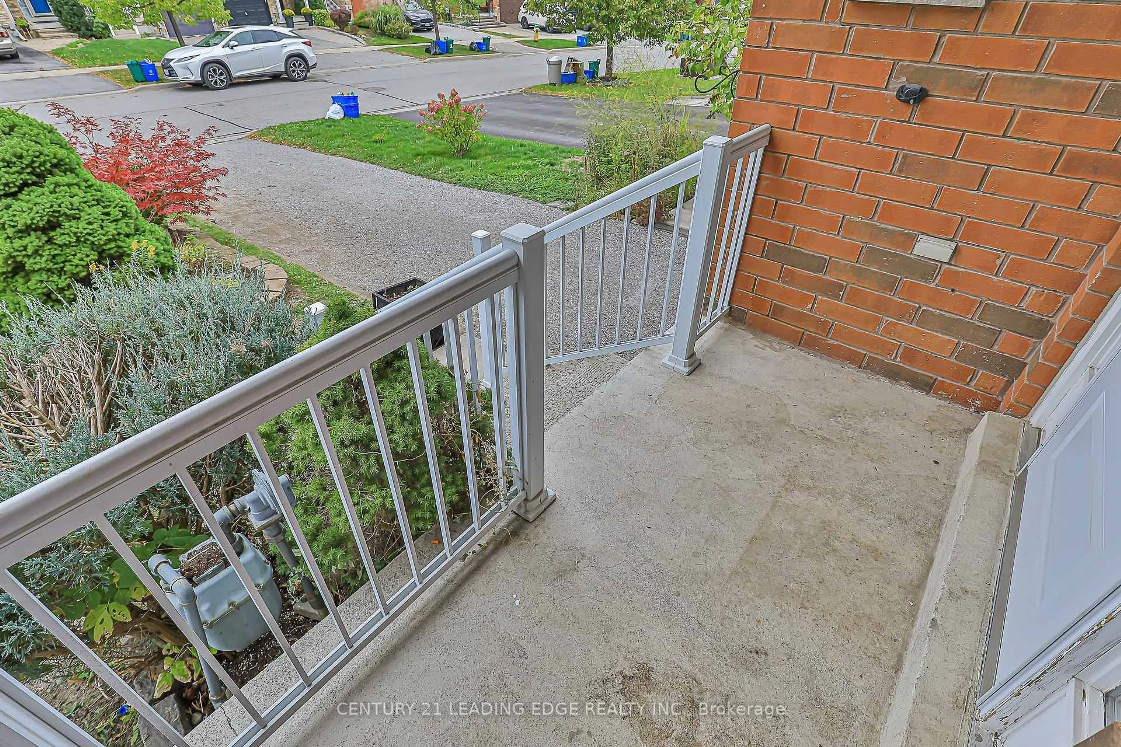 Balcony in the apartment, city buildings view from balcony for 21 Lilly Mckeowan Cres, East Gwillimbury Ontario L0G 1M0