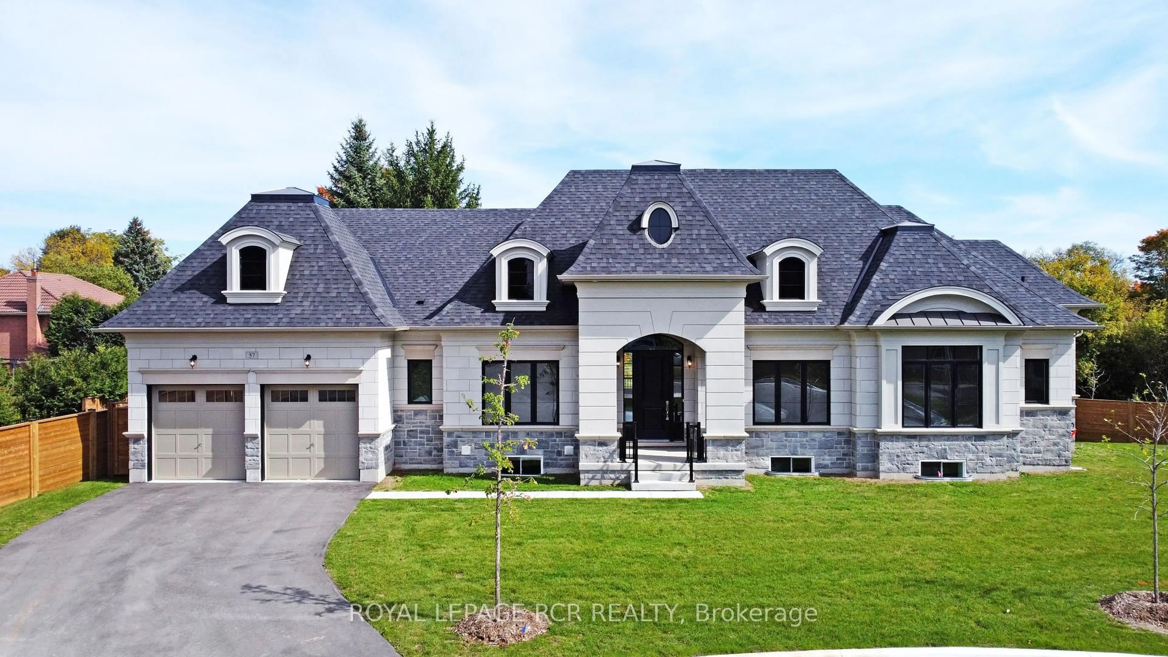 Home with brick exterior material, street for 57 Wallace Merchant Crt, Aurora Ontario L4G 5Y5